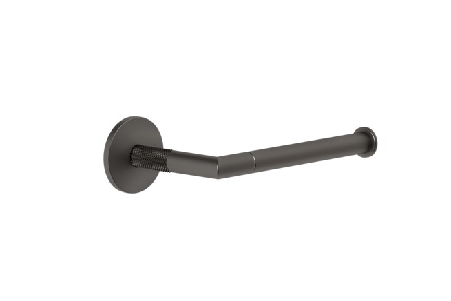 GESSI ANELLO Настенный держатель для туалетной бумаги, Black Metal Brushed PVD