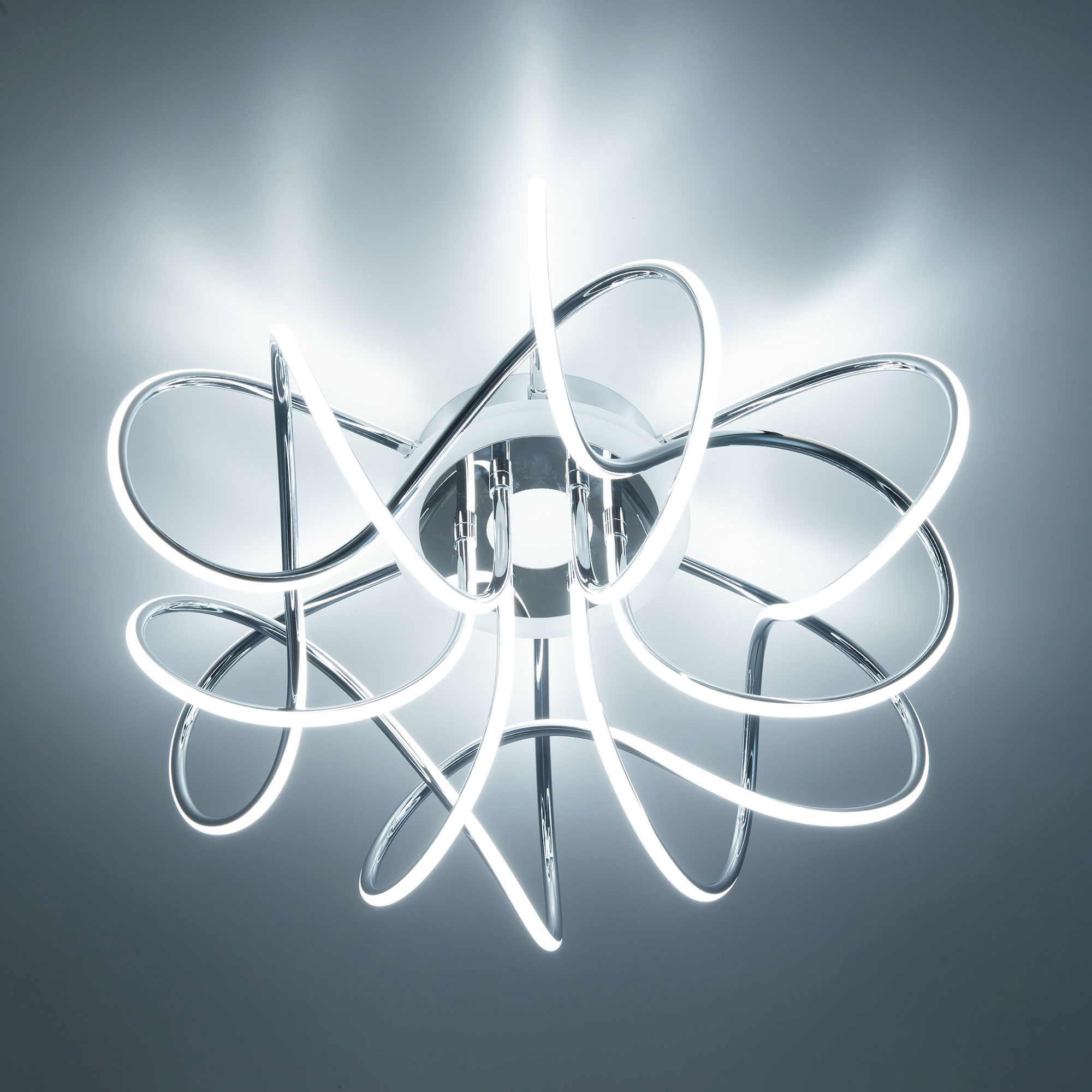 Citilux Джемини Смарт CL229A161E RGB Умная люстра Хром арт. 88680