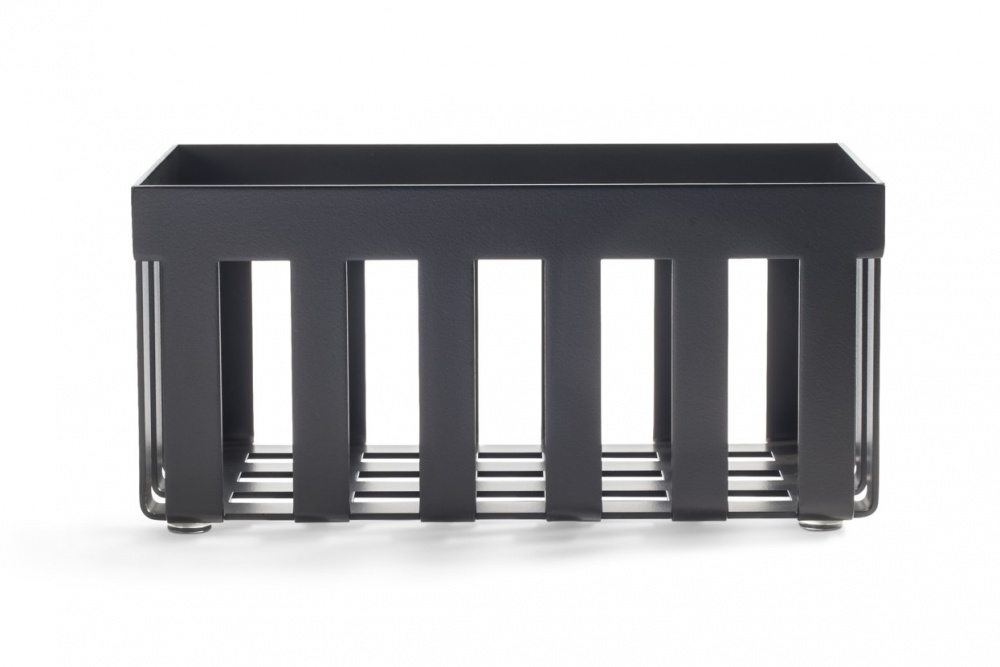 DW 354 Универсальная сетчатая настольная коробка, 9.5x20x12.5 см, черный матовый арт. 30296