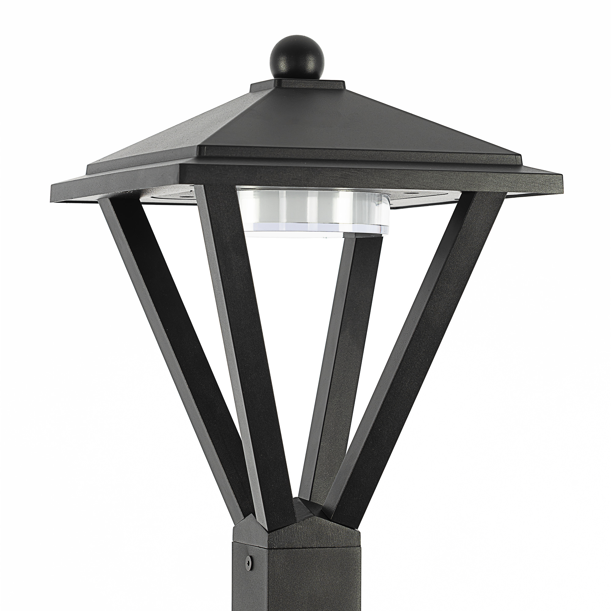 Citilux GENOX CLU12B LED Уличный парковый светильник Чёрный арт. 89764