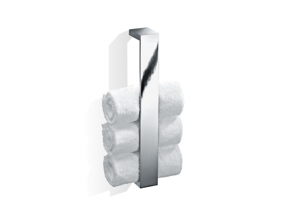 DW BK HTE41 Вертикальный держатель для полотенец H 40 . B/W 5 . T/D 6,5 см, хром