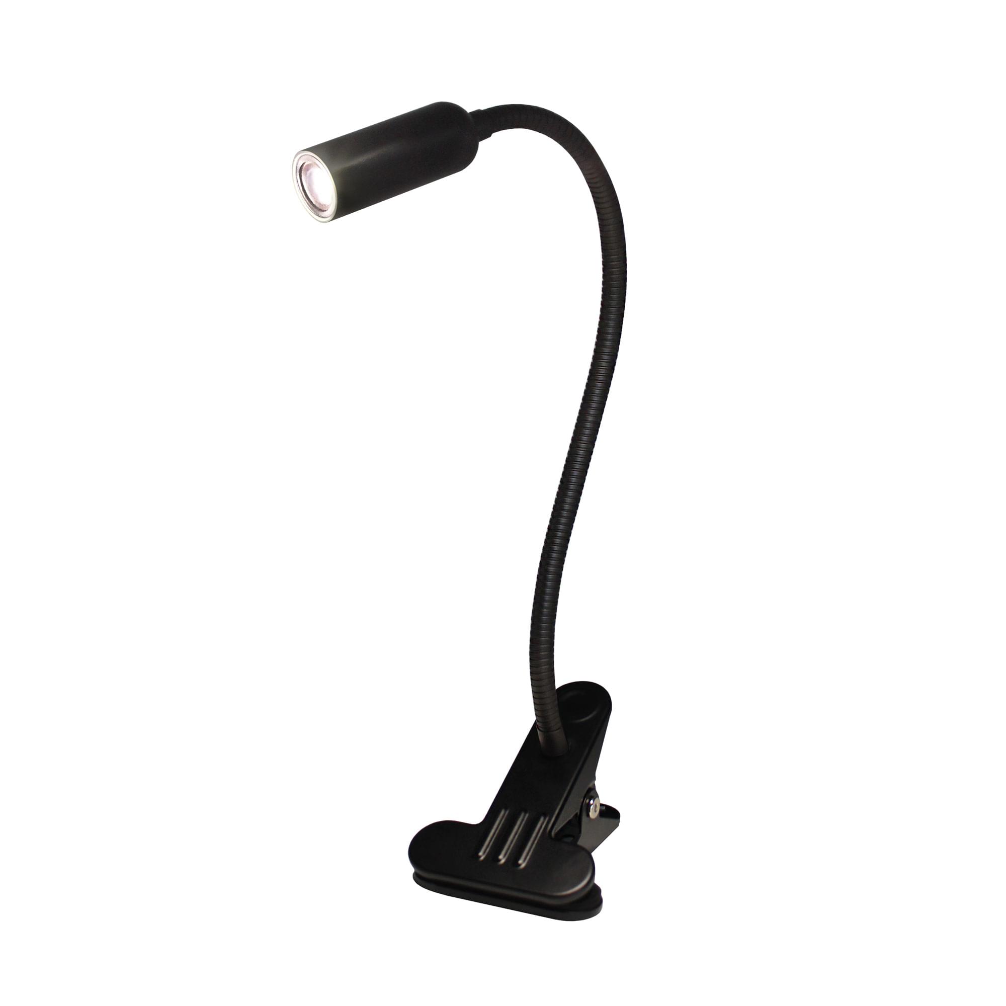 Citilux Ньютон CL803061N LED Лампа на прищепке с диммером Чёрная арт. 88399
