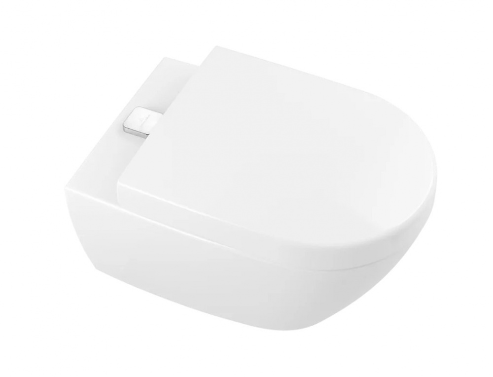 VB SUBWAY 2.0 Унитаз подвесной 370 x 560 мм, включая ViFresh, Альпийский белый CeramicPlus арт. 37628