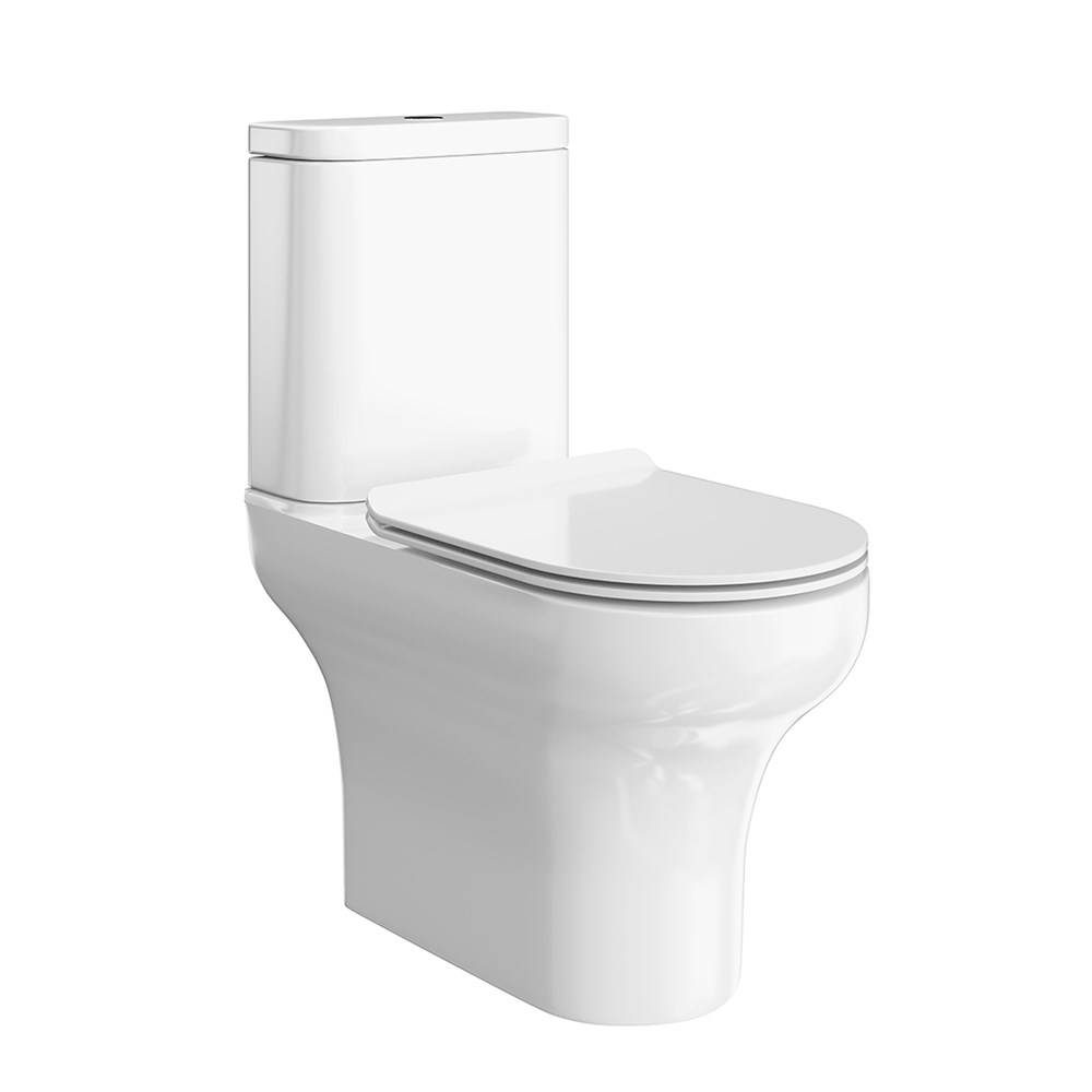 BG.wc.01 Унитаз Buongiorno/Бонджорно напольный безободковый, белый глянцевый
