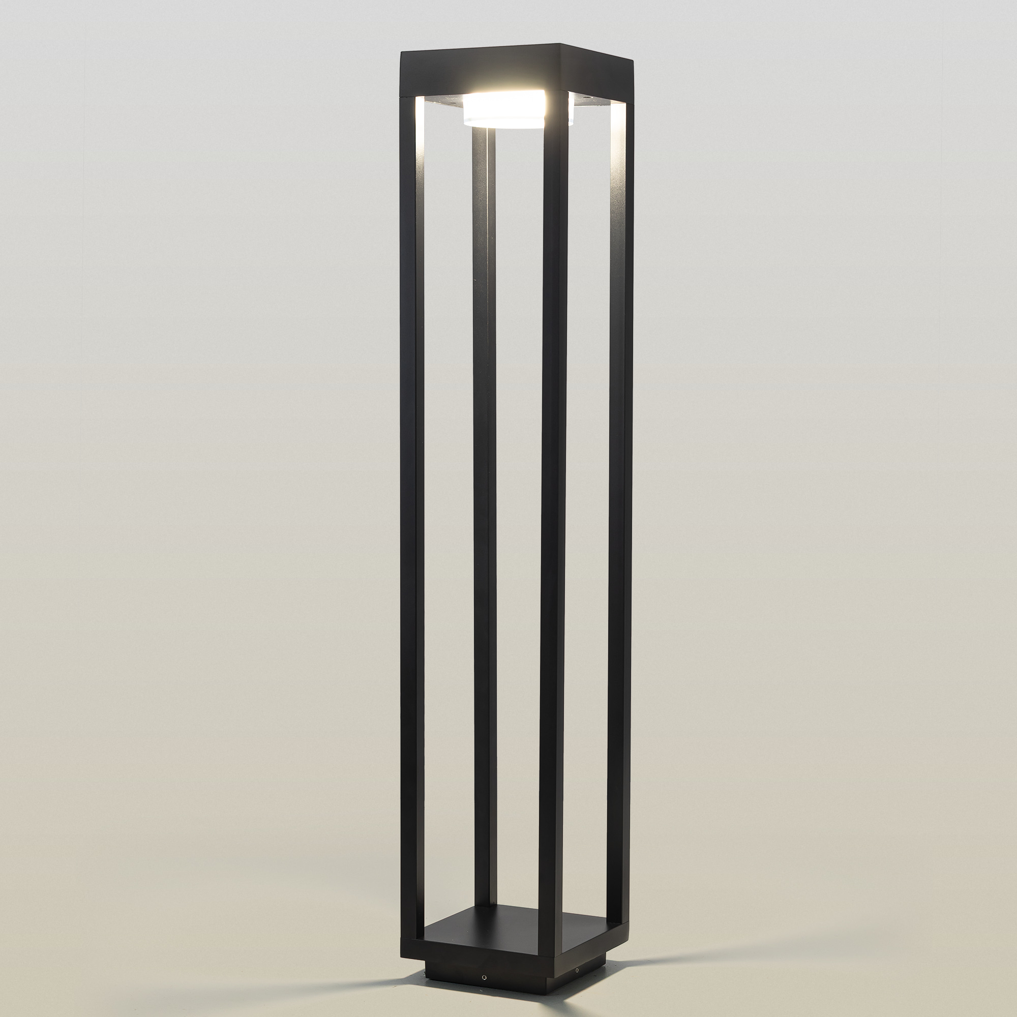 Citilux GENOX CLU13B LED Уличный парковый светильник Чёрный арт. 89766