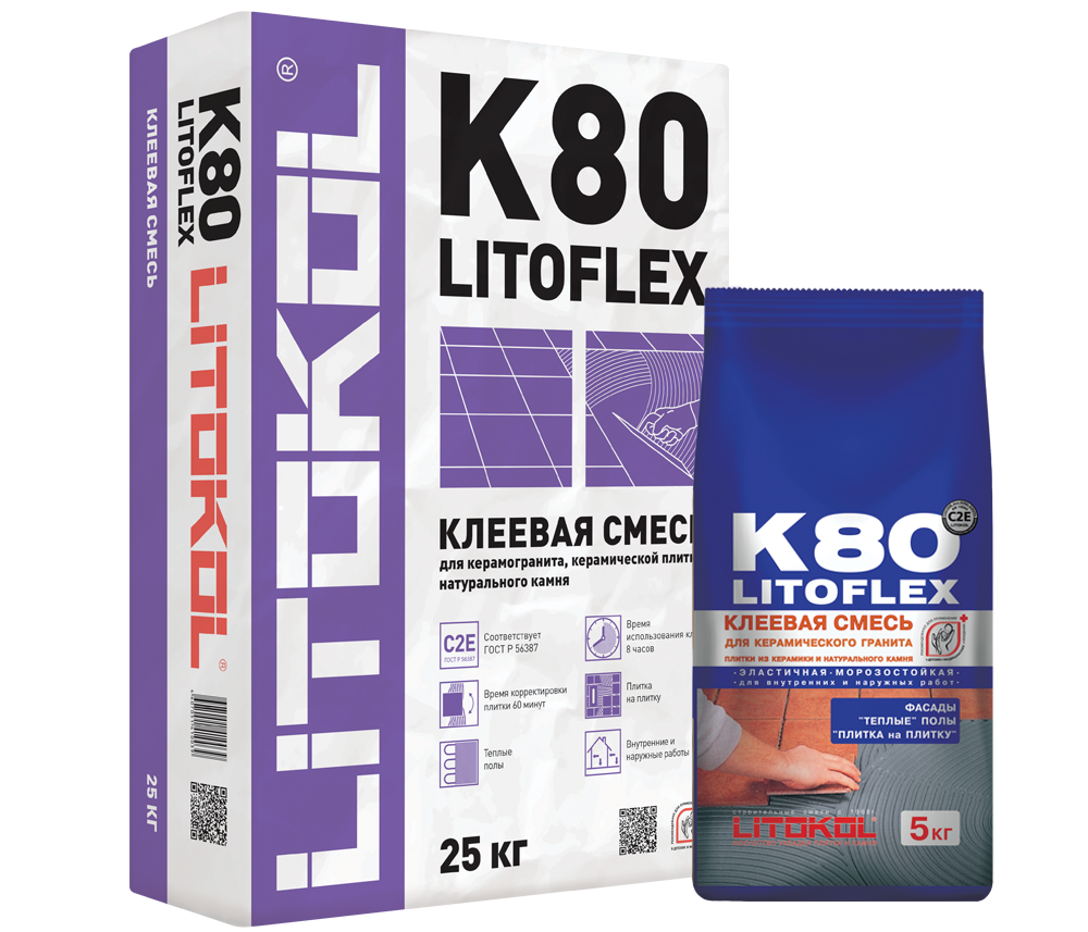 LITOELASTIC EVO - двухкомпонентный клей белый ведро 10 кг арт. 125429