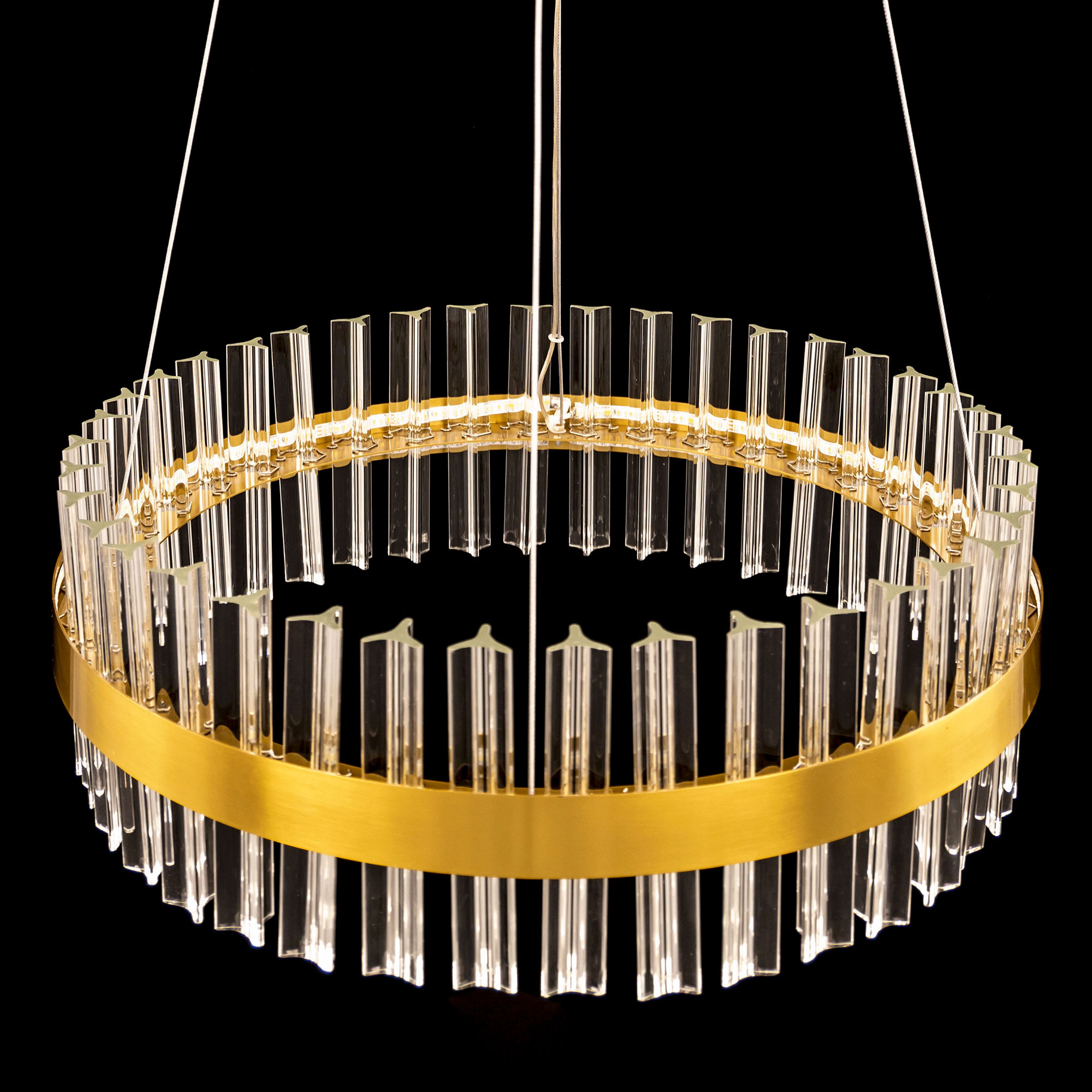 Citilux Рианна CL337053 LED Люстра хрустальная с пультом Бронза арт. 88881