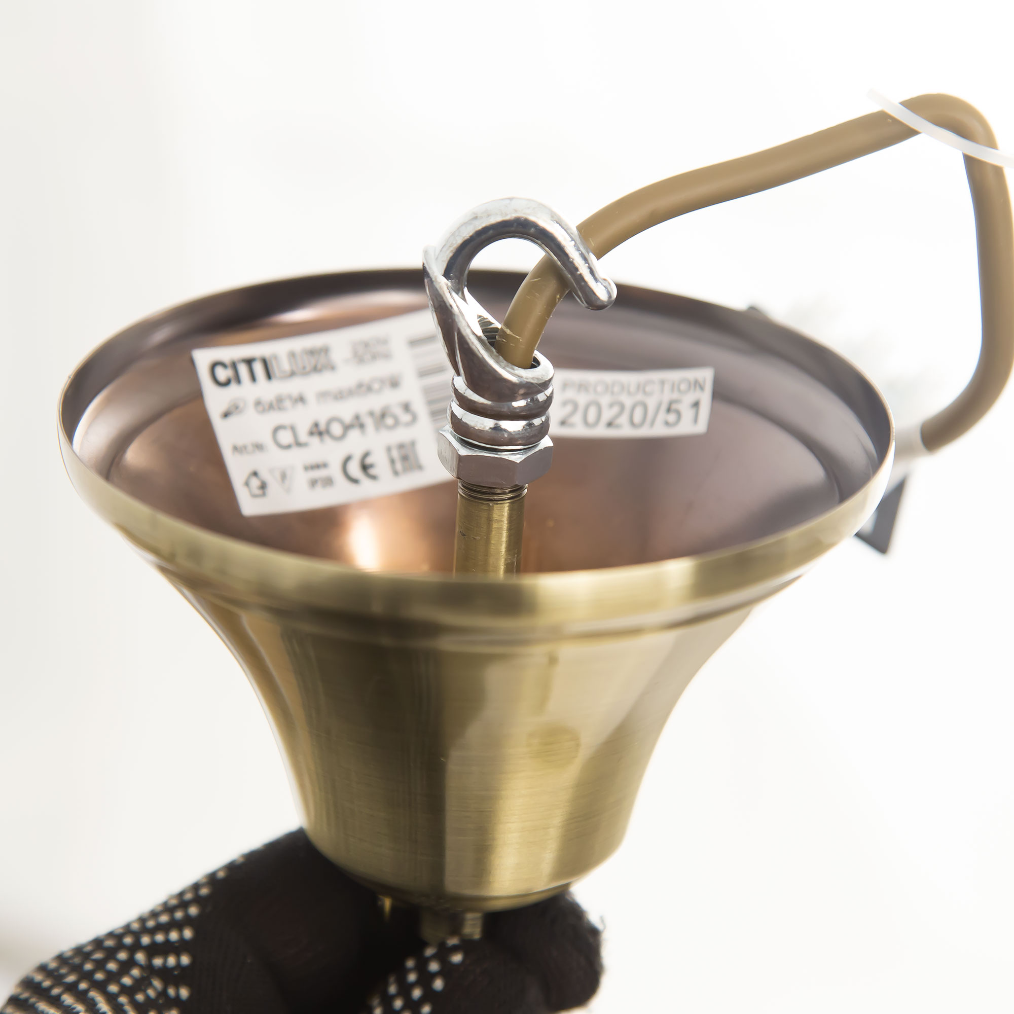 Citilux Кармен CL404183 Люстра подвесная Бронза арт. 88636