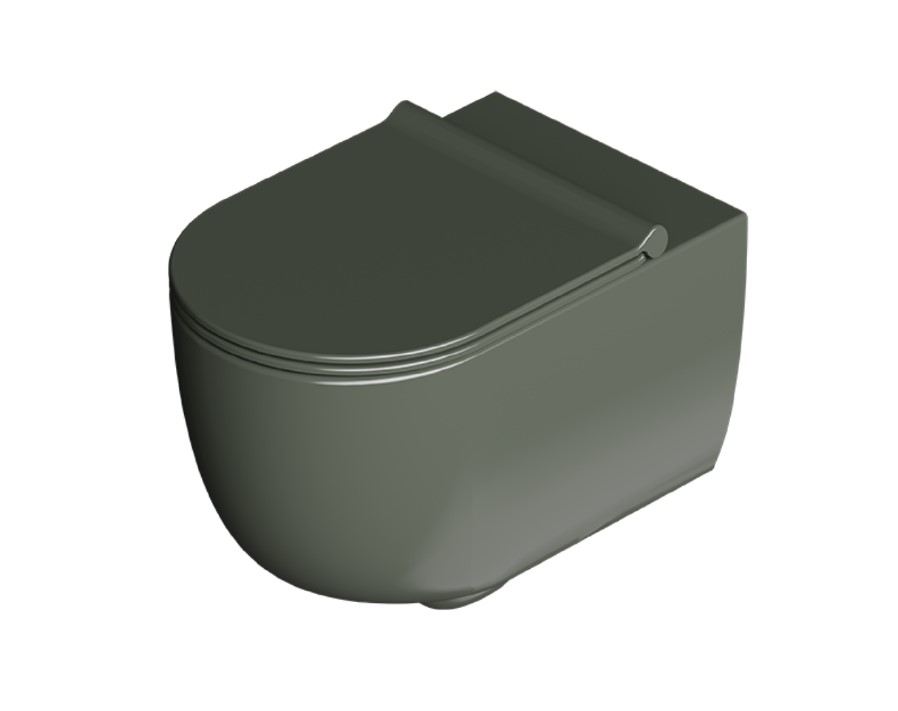 ALICE UNICA 55 Унитаз подвесной 55x35 см, форма-круг, 95 Pino арт. 37599