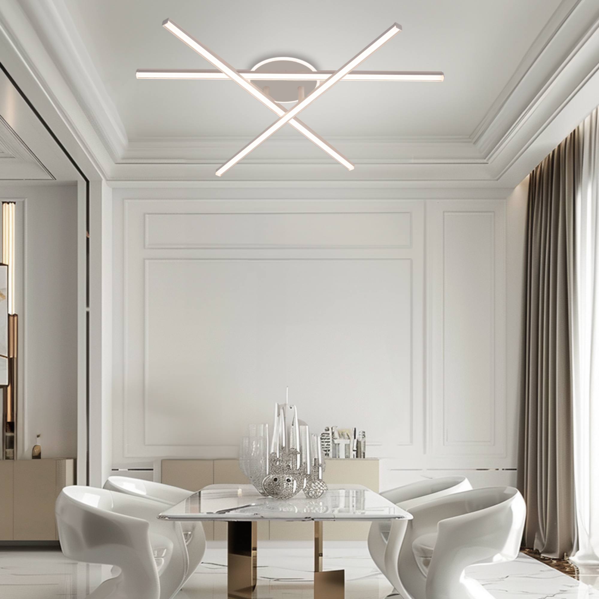 Citilux Trent CL203631 LED Люстра потолочная с пультом Чёрная арт. 89260