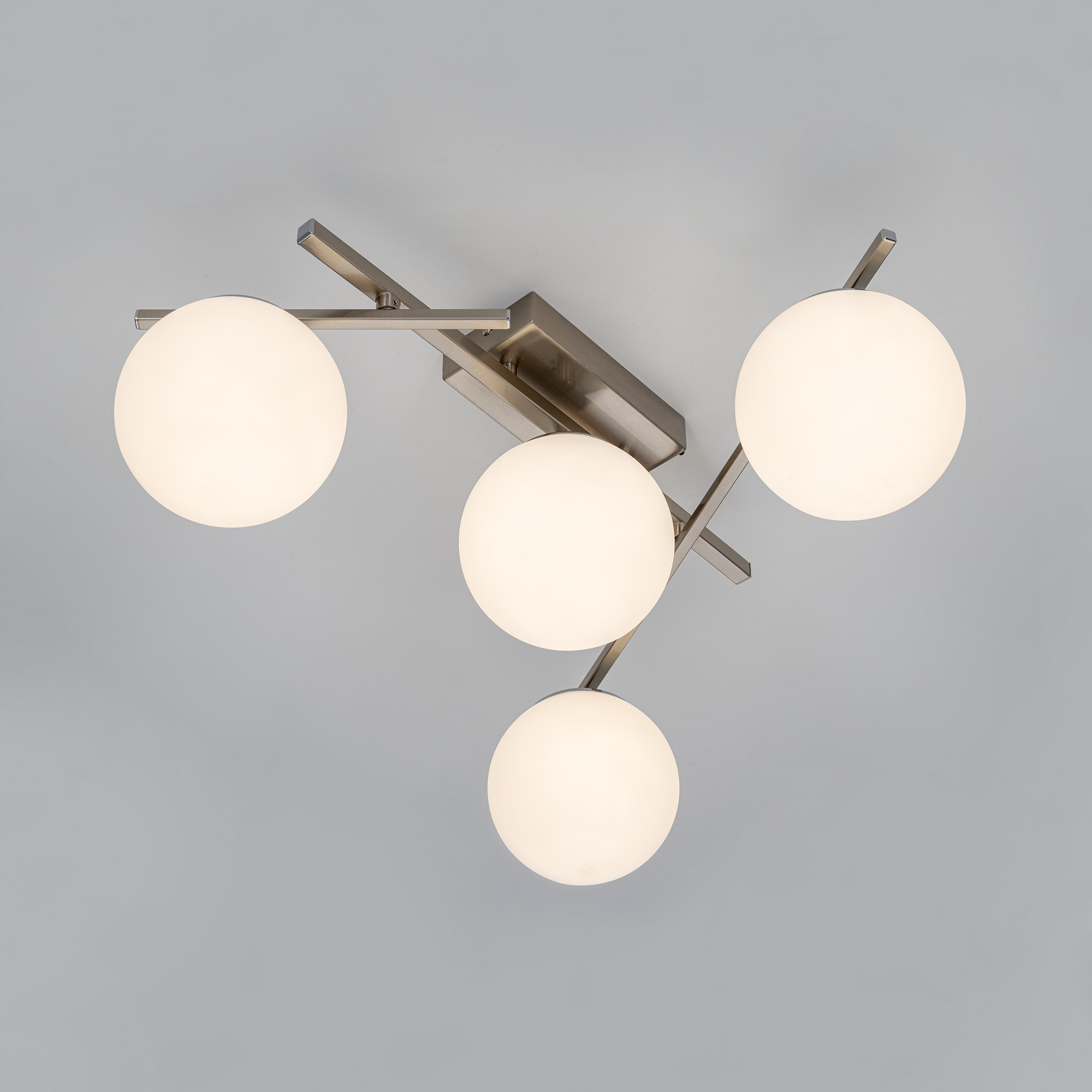 Citilux DORSY CL223141 LED Люстра поворотная с пультом Матовый Хром арт. 89476