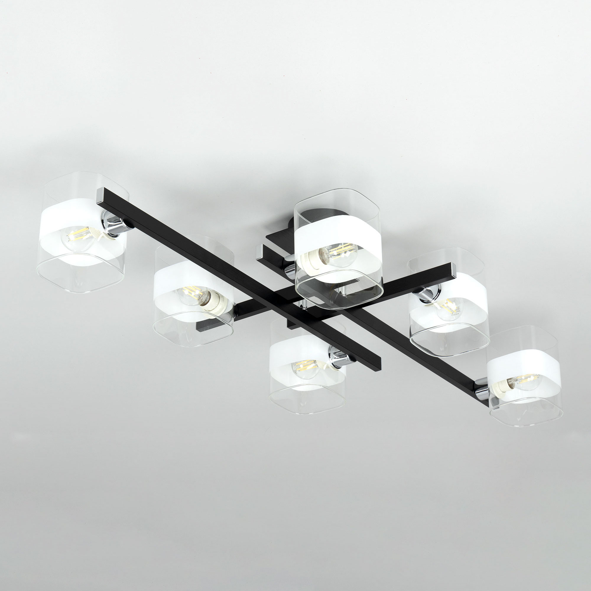 Citilux Вирта CL139262 Люстра потолочная Чёрная арт. 88868