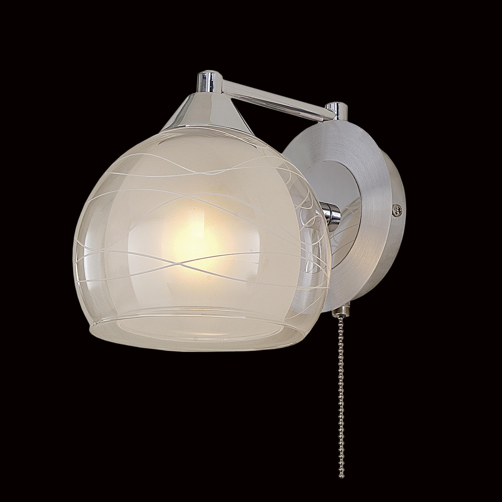 Citilux Буги CL157312 Бра с выключателем Алюминий Хром арт. 88315