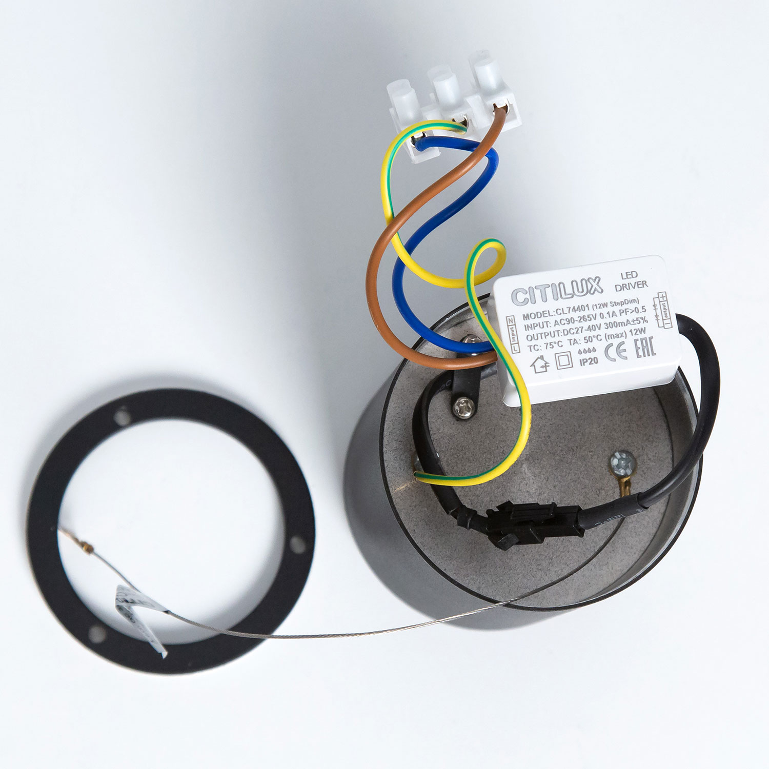 Citilux Старк CL7440110 LED Светильник накладной Чёрный Белый арт. 88422