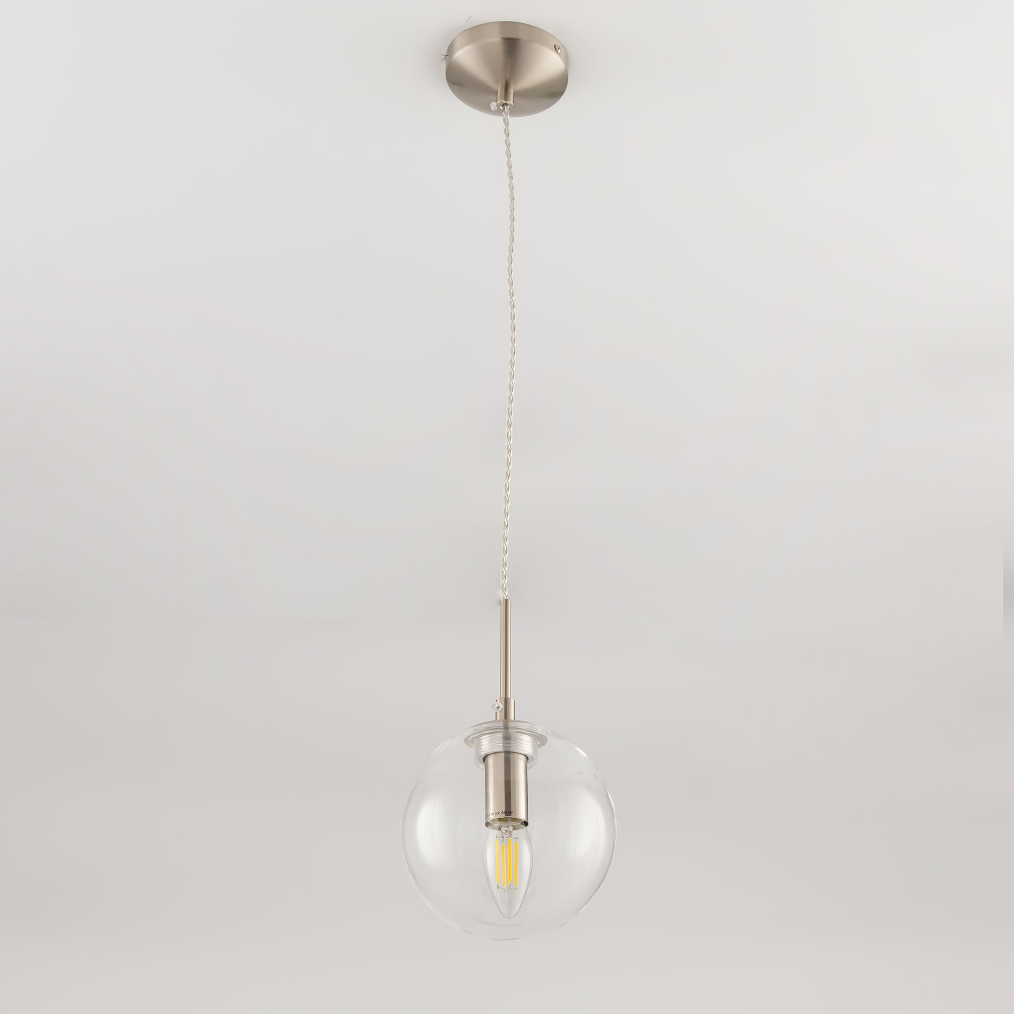 Citilux Томми CL102011 Подвесной светильник Матовый Хром арт. 88553