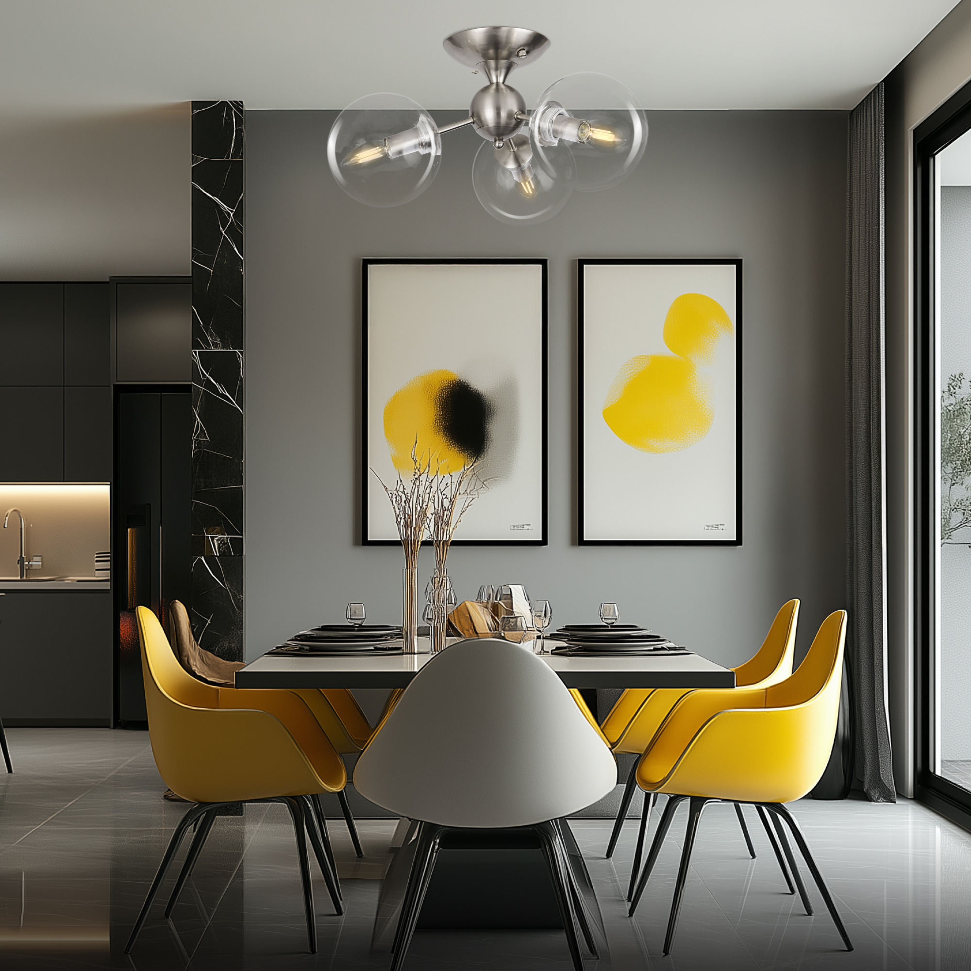 Citilux Томми CL102131 Люстра потолочная Матовый Хром арт. 88515