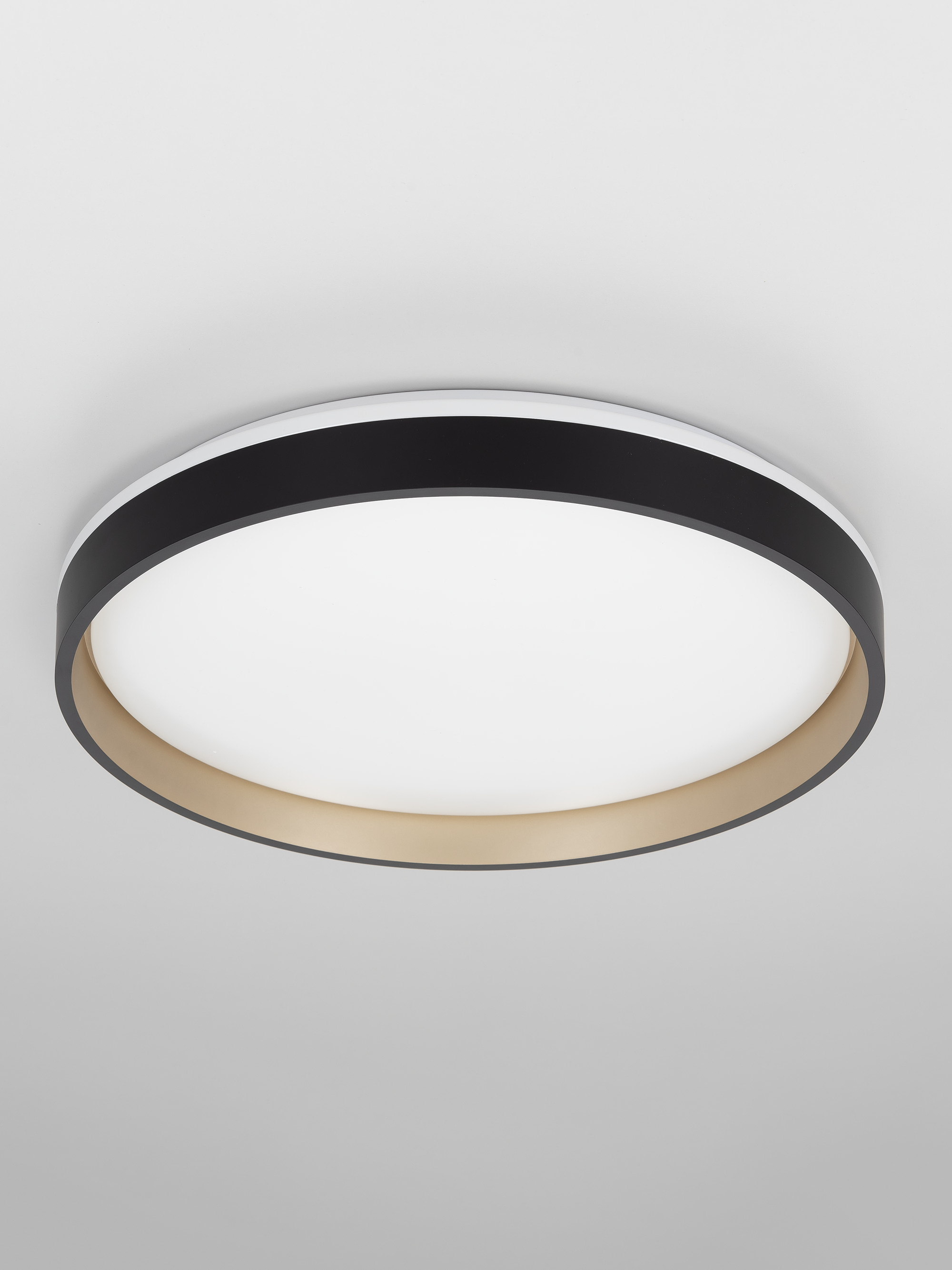 Citilux ENZO CL753451G LED RGB Светильник с пультом Черный + Золото арт. 89238