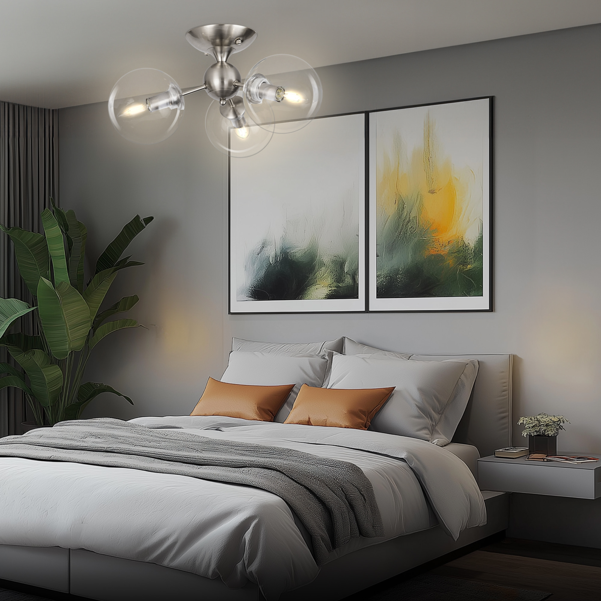Citilux Томми CL102131 Люстра потолочная Матовый Хром арт. 88515