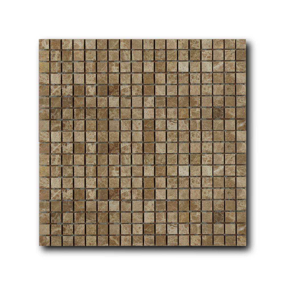 Art&Natura Мозаика из натурального камня 15x15 Marble Mosaic Imperador Light 305x305 арт. 122239