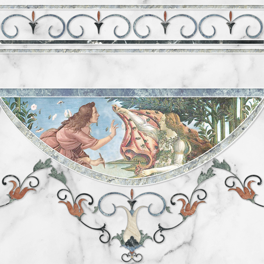 Dec Cenefa Louvre A 45х45 арт. 25111