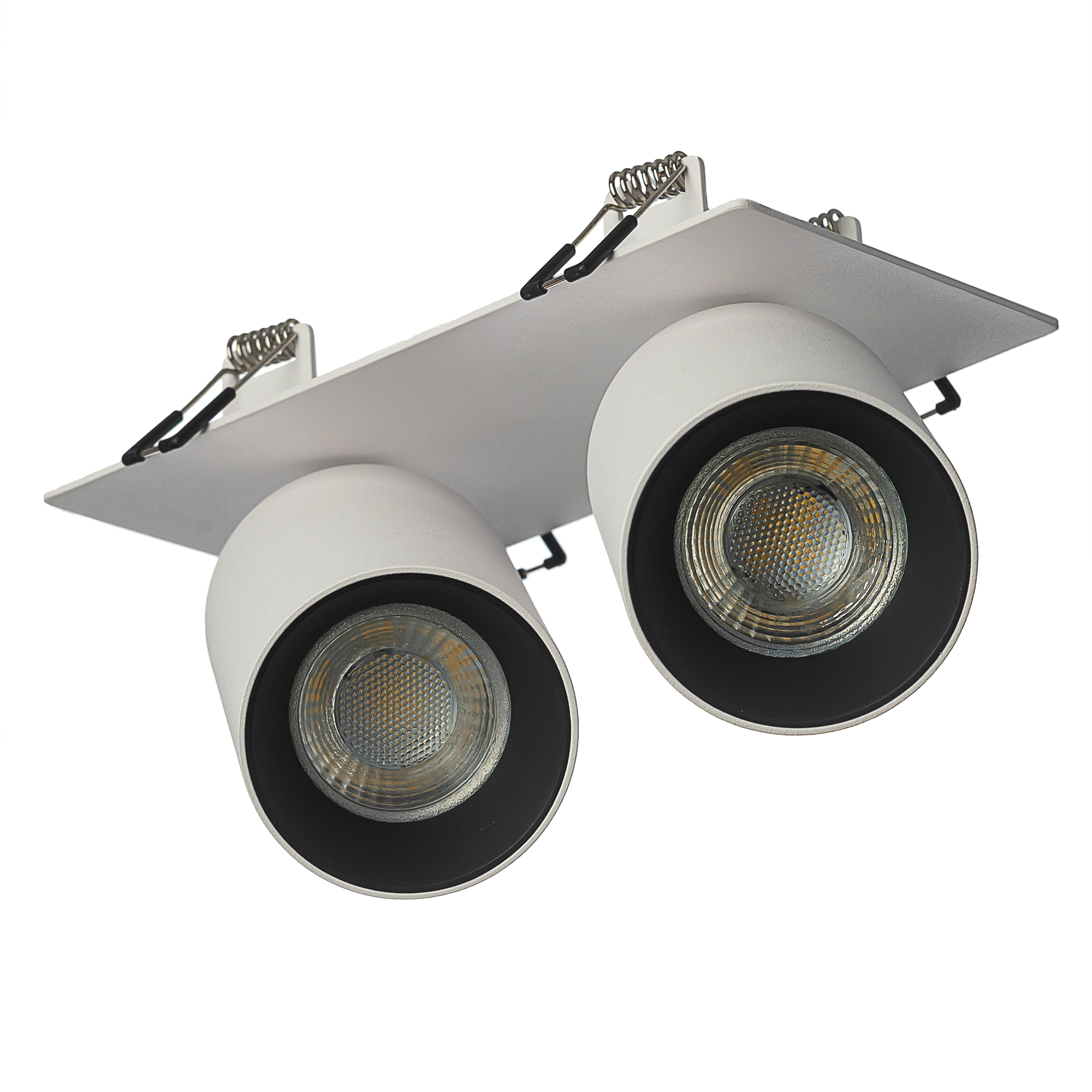 Citilux AXEL CL512D20 Спот поворотный встраиваемый двойной Белый арт. 89820