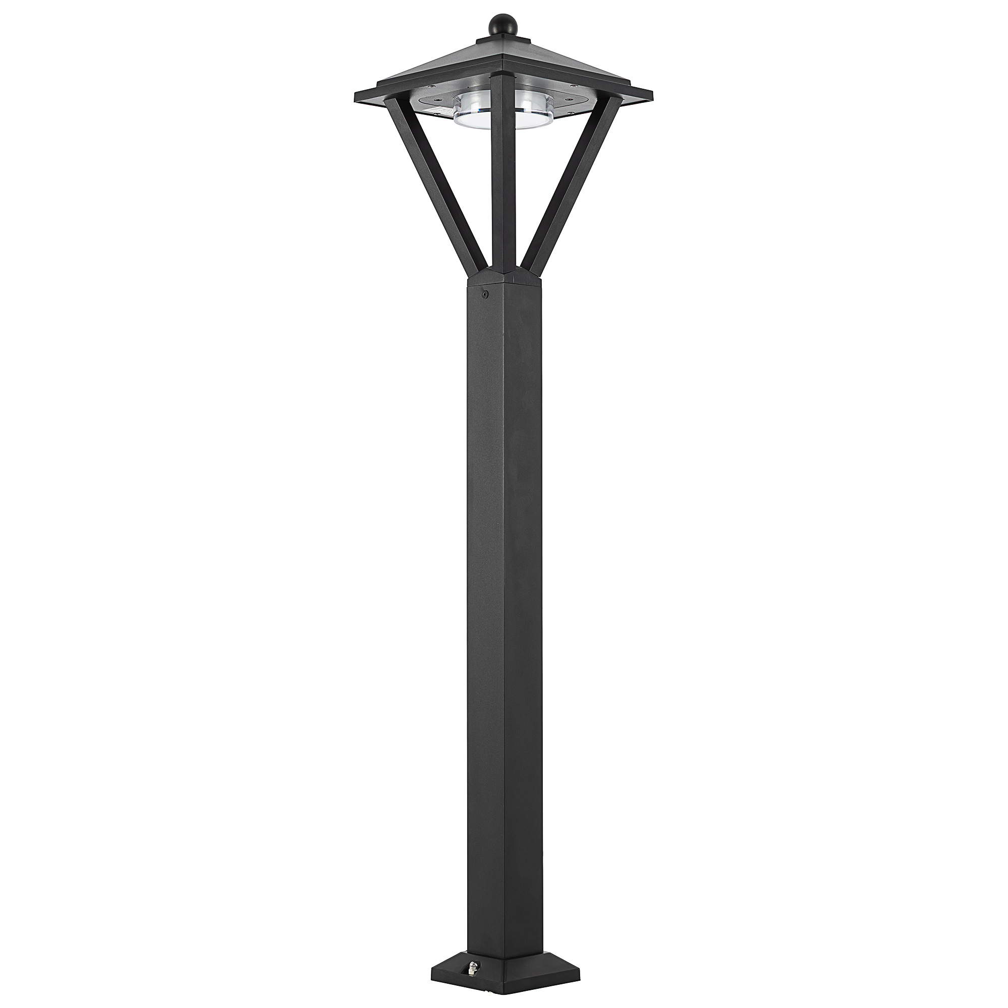 Citilux GENOX CLU12B LED Уличный парковый светильник Чёрный арт. 89764