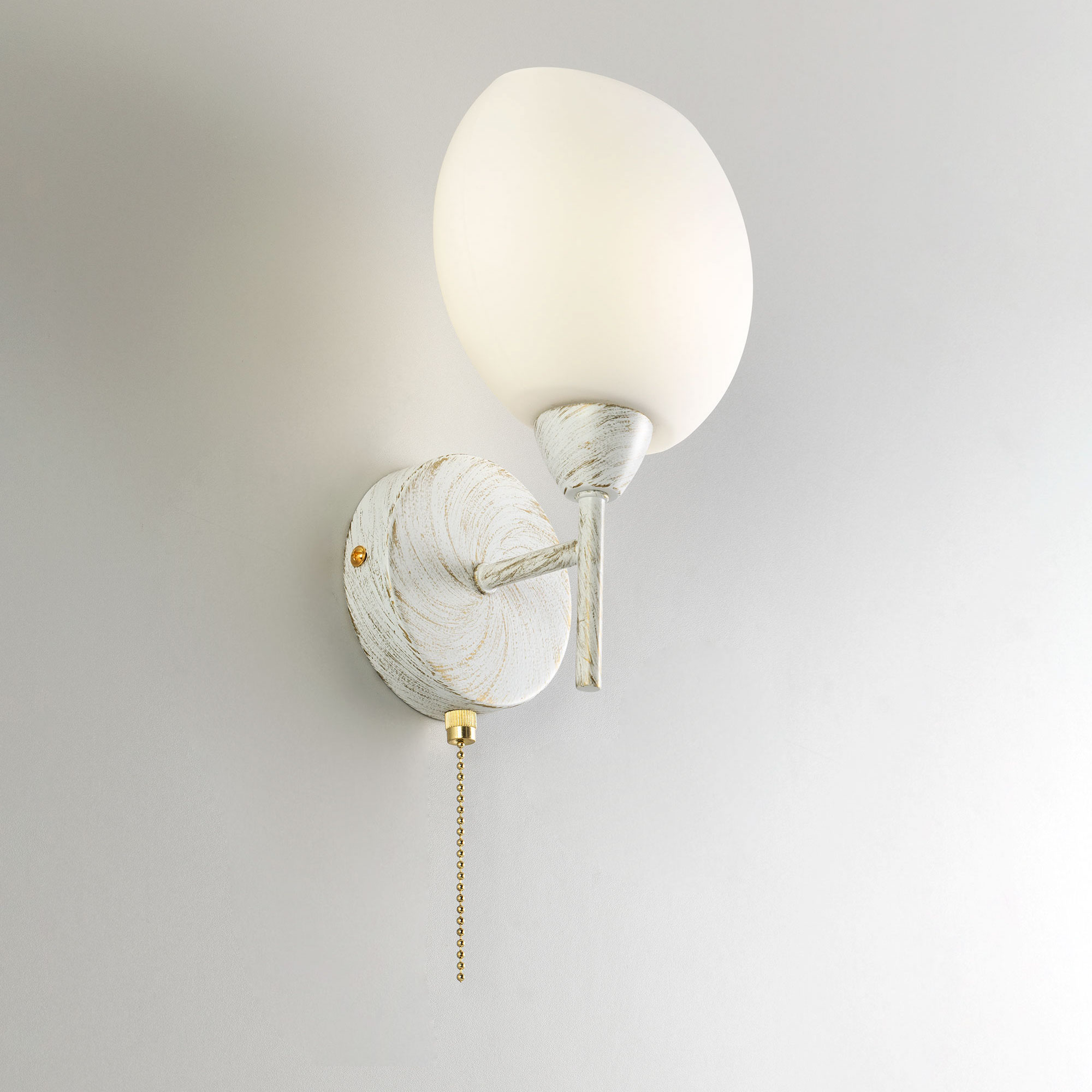 Citilux Флорида CL148310 Бра с выключателем Белое с патиной арт. 88917