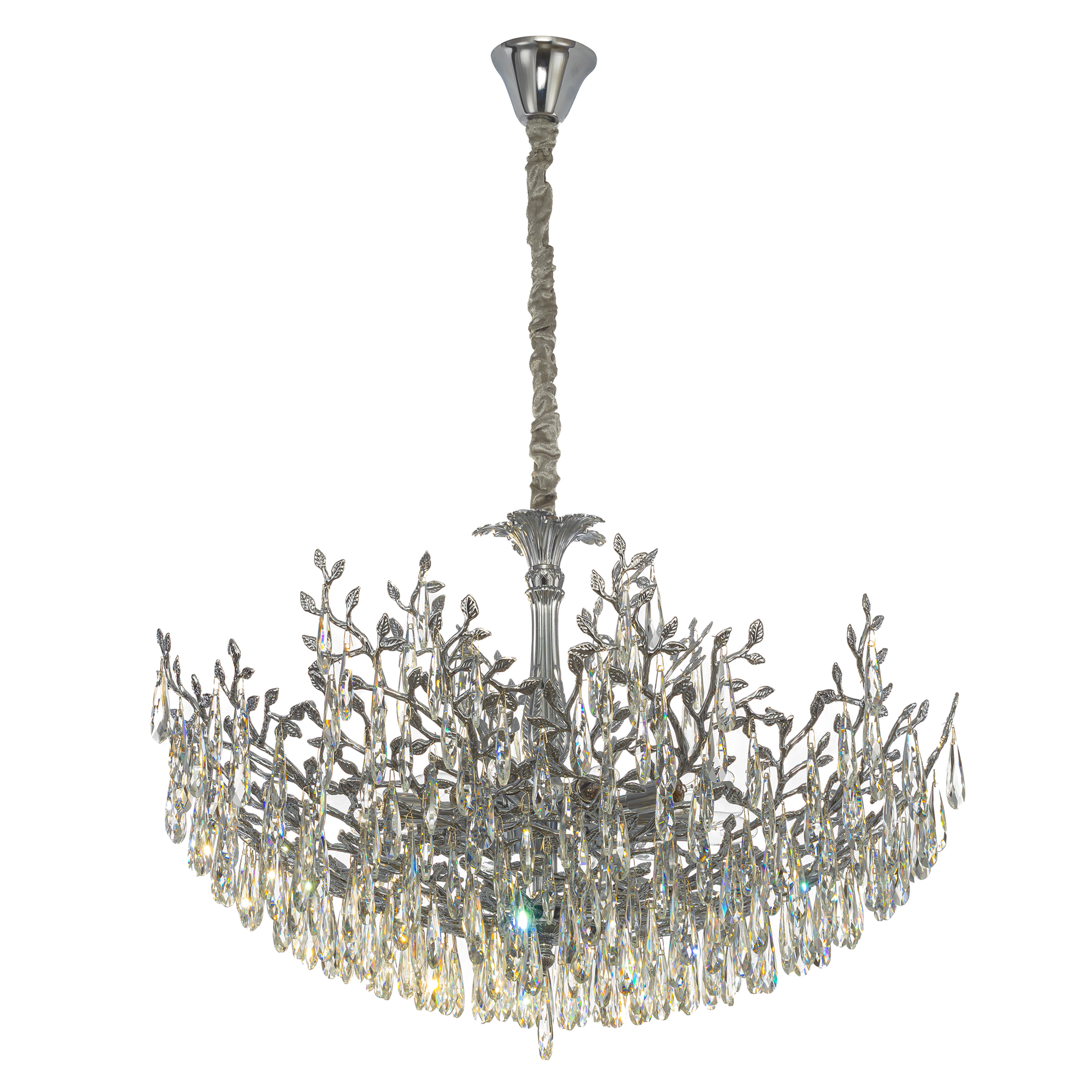 Citilux RITZ CL310121 Люстра хрустальная подвесная Хром арт. 89414