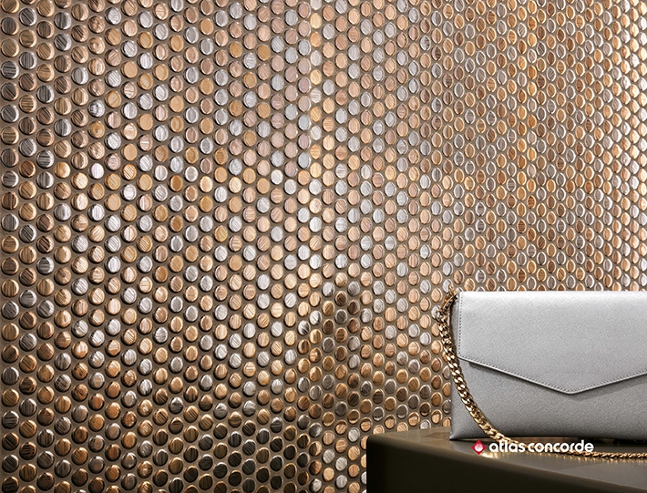 MEK Medium Mosaico Chevron Wall