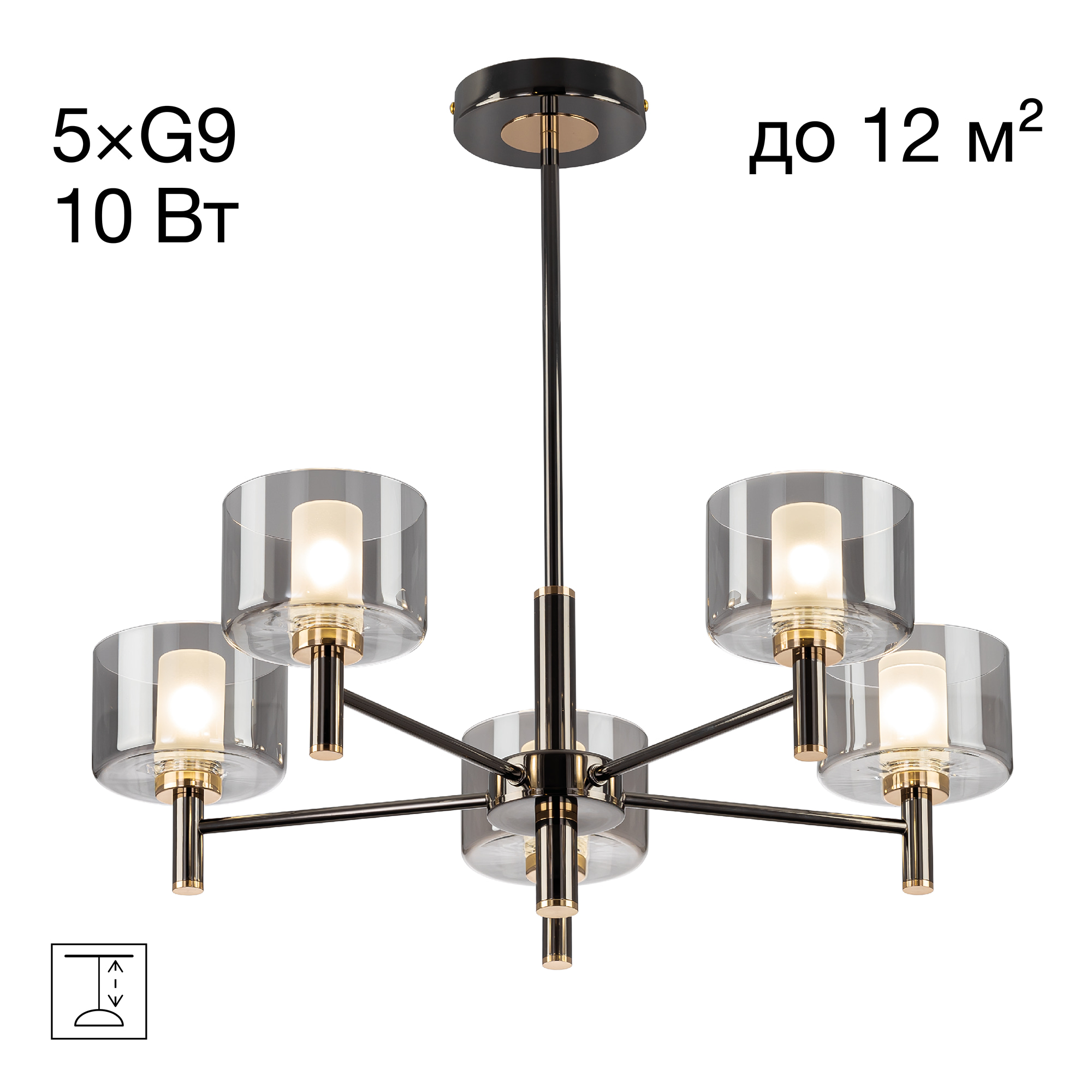 Citilux ELAN CL241151 Люстра на штанге арт. 89551