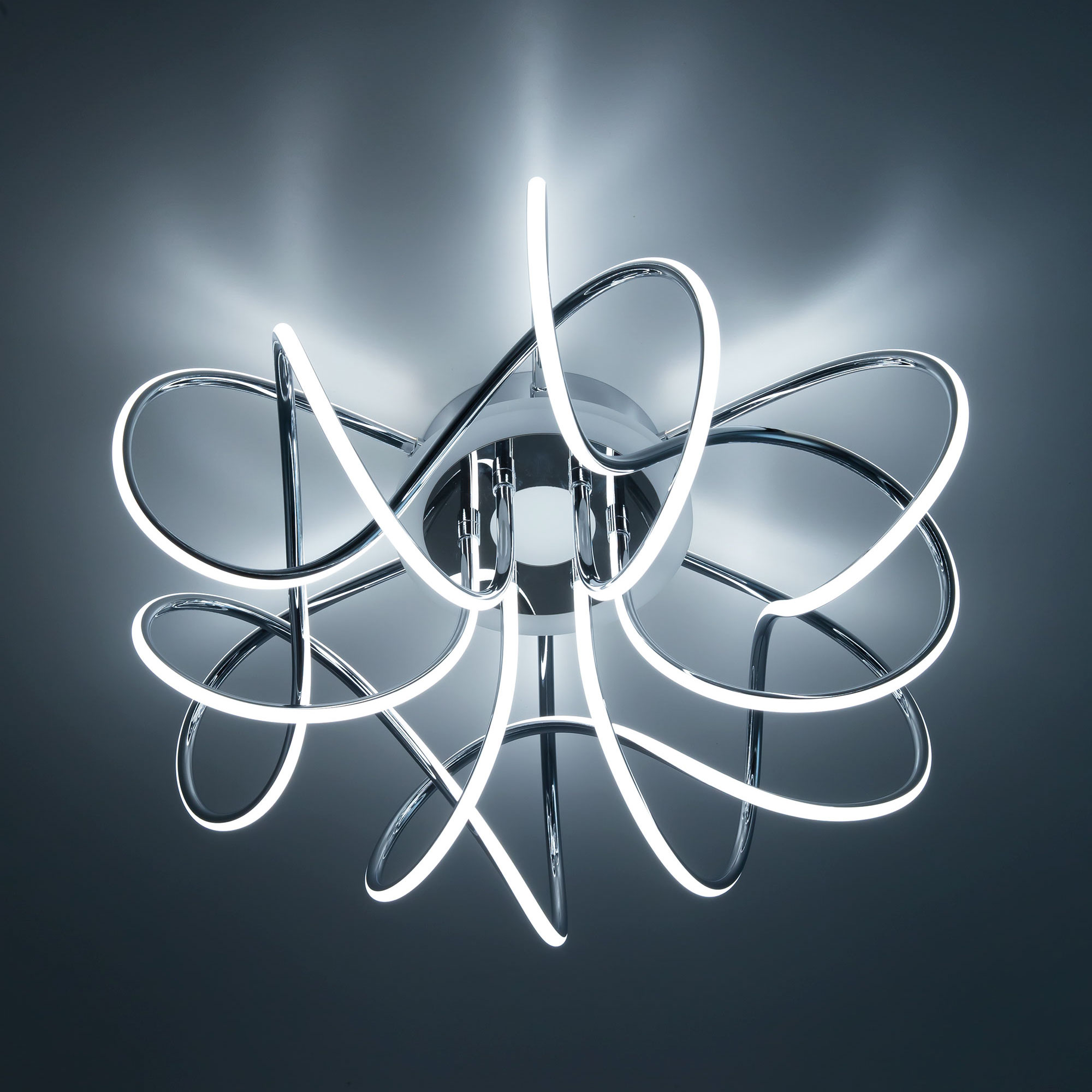 Citilux Джемини Смарт CL229A161E RGB Умная люстра Хром арт. 88680