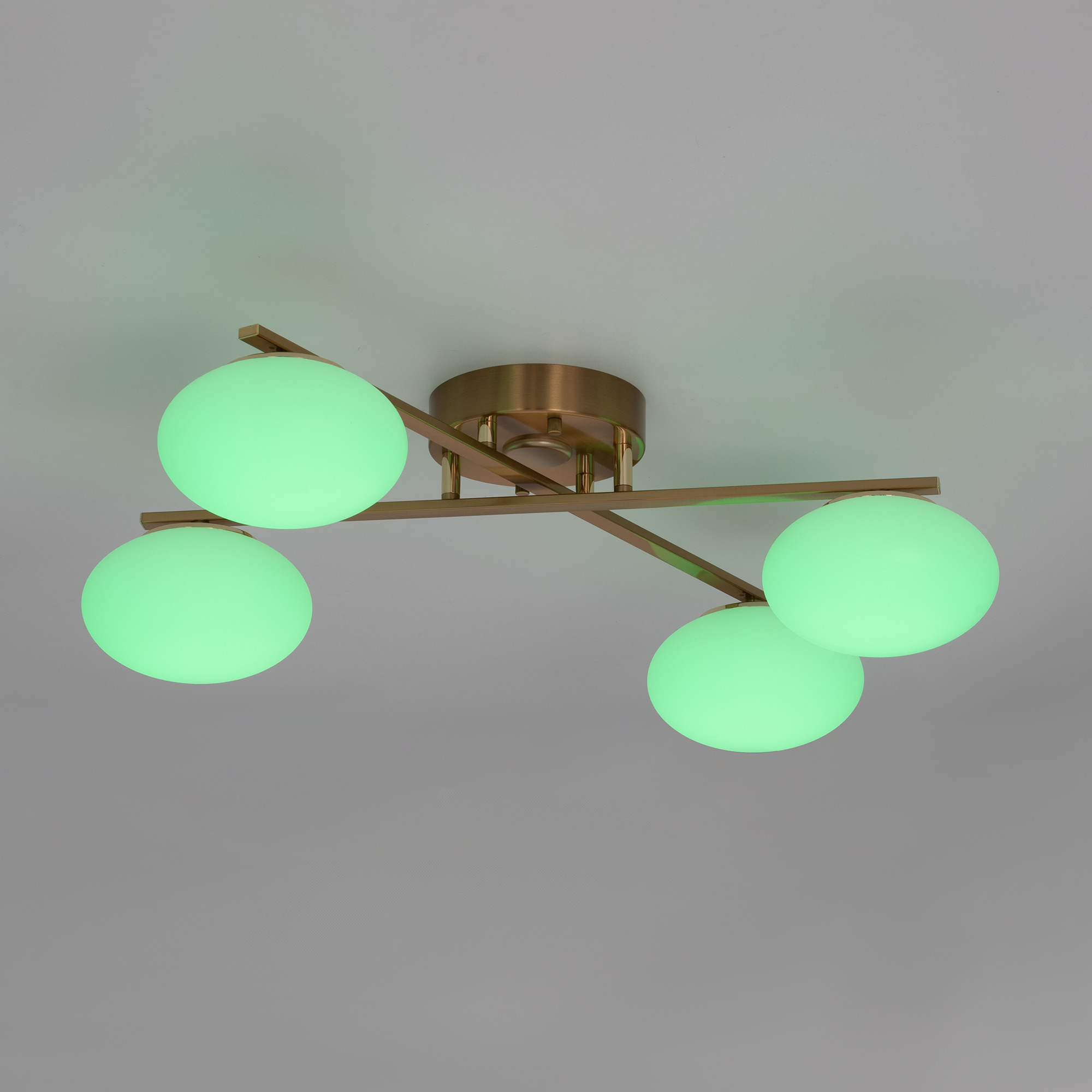 Citilux ATMAN SMART CL226A143 RGB LED Умная люстра Бронза арт. 89434