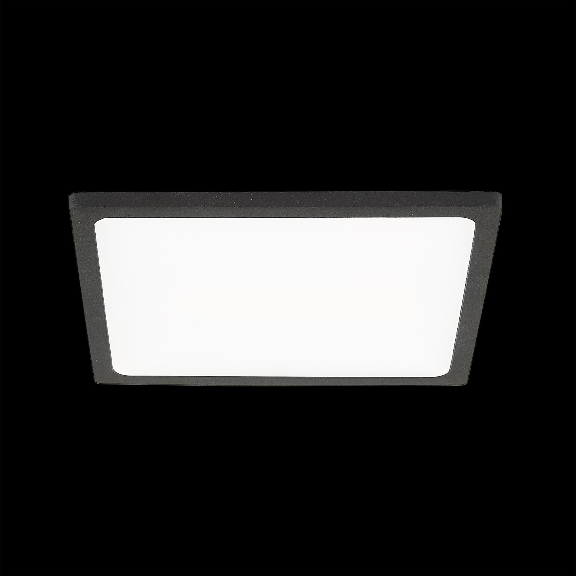 Citilux Омега CLD50K152 LED Встраиваемый светильник с диммером Чёрный арт. 88309