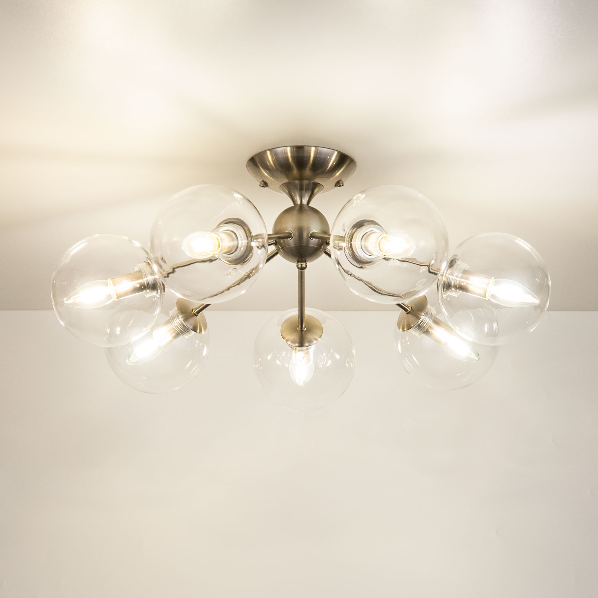 Citilux Томми CL102171 Люстра потолочная Матовый Хром арт. 88514