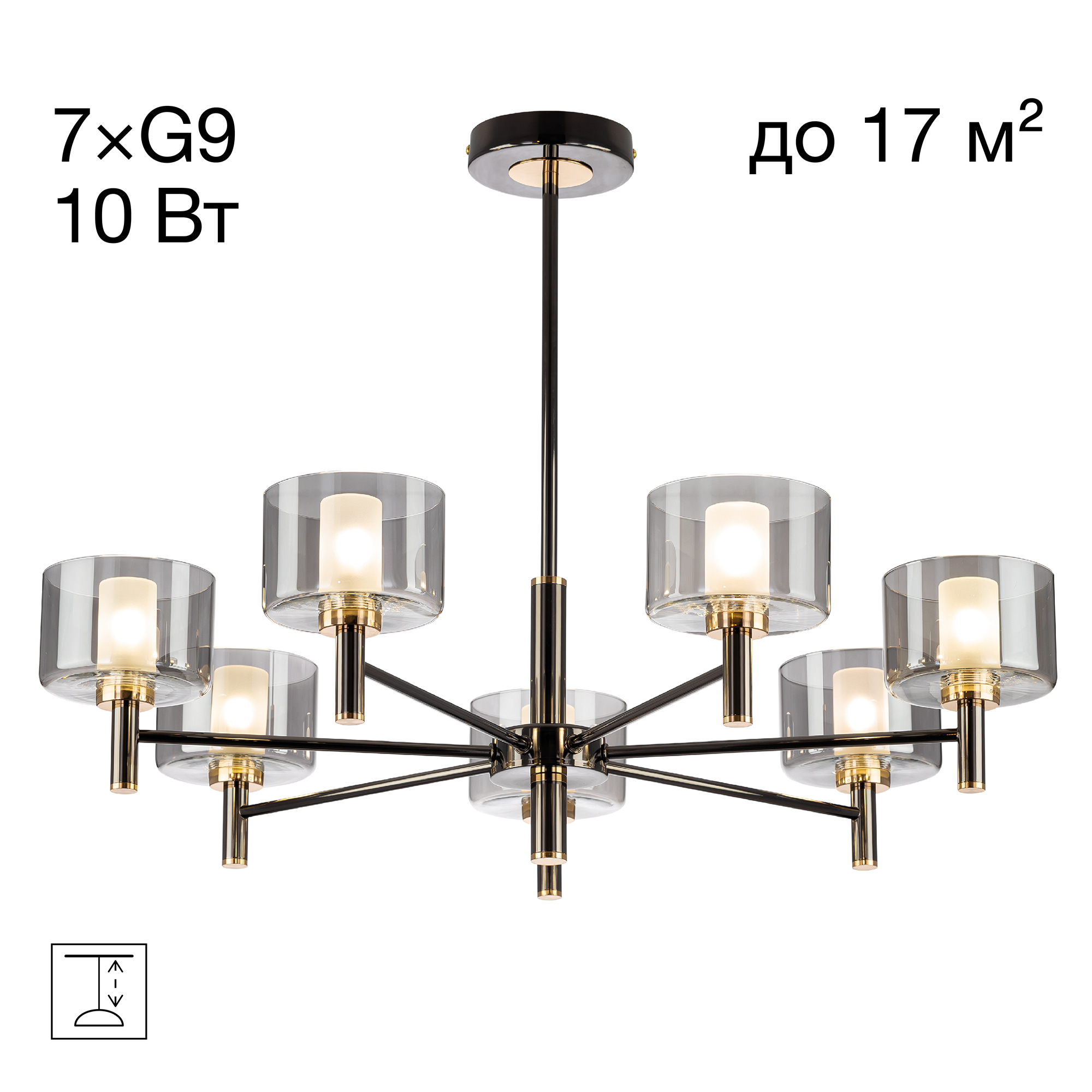 Citilux ELAN CL241171 Люстра на штанге арт. 89552