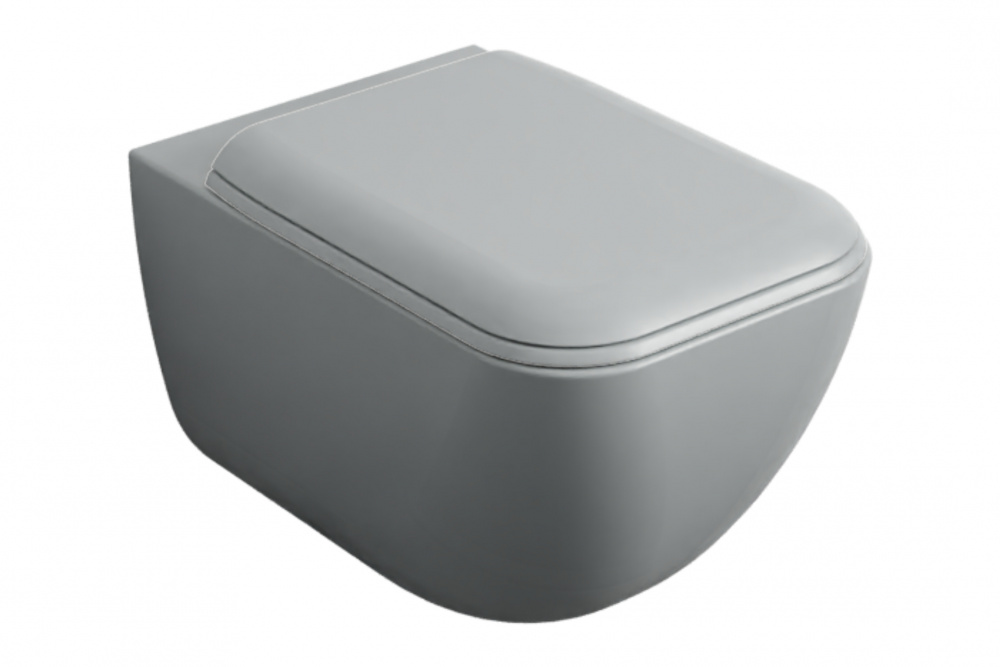 CIELO SHUI COMFORT Унитаз подвесной rimless в комплеке с креплениями 37,5x55x37,5 h, BR - Brina арт. 37215