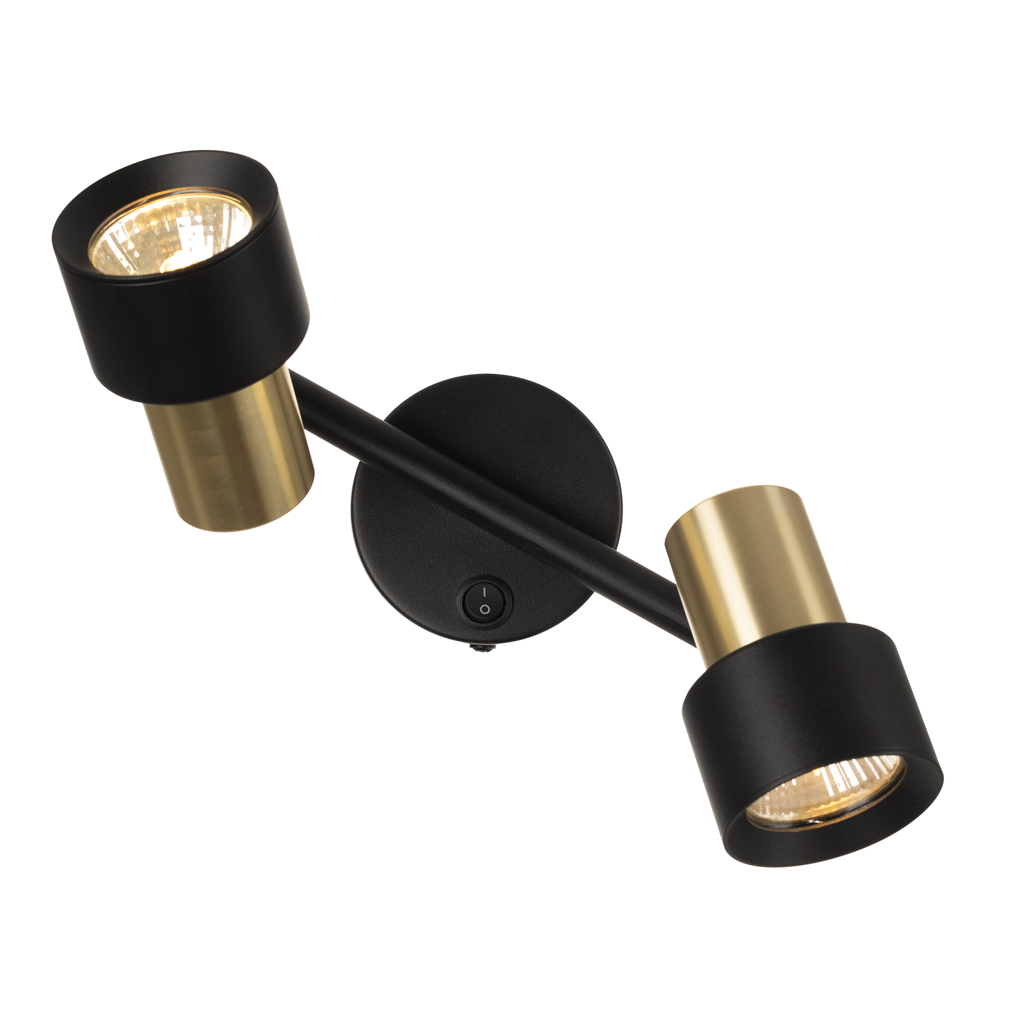 Citilux SAT CL505621 Спот поворотный с выключателем Чёрный+Золото арт. 89271