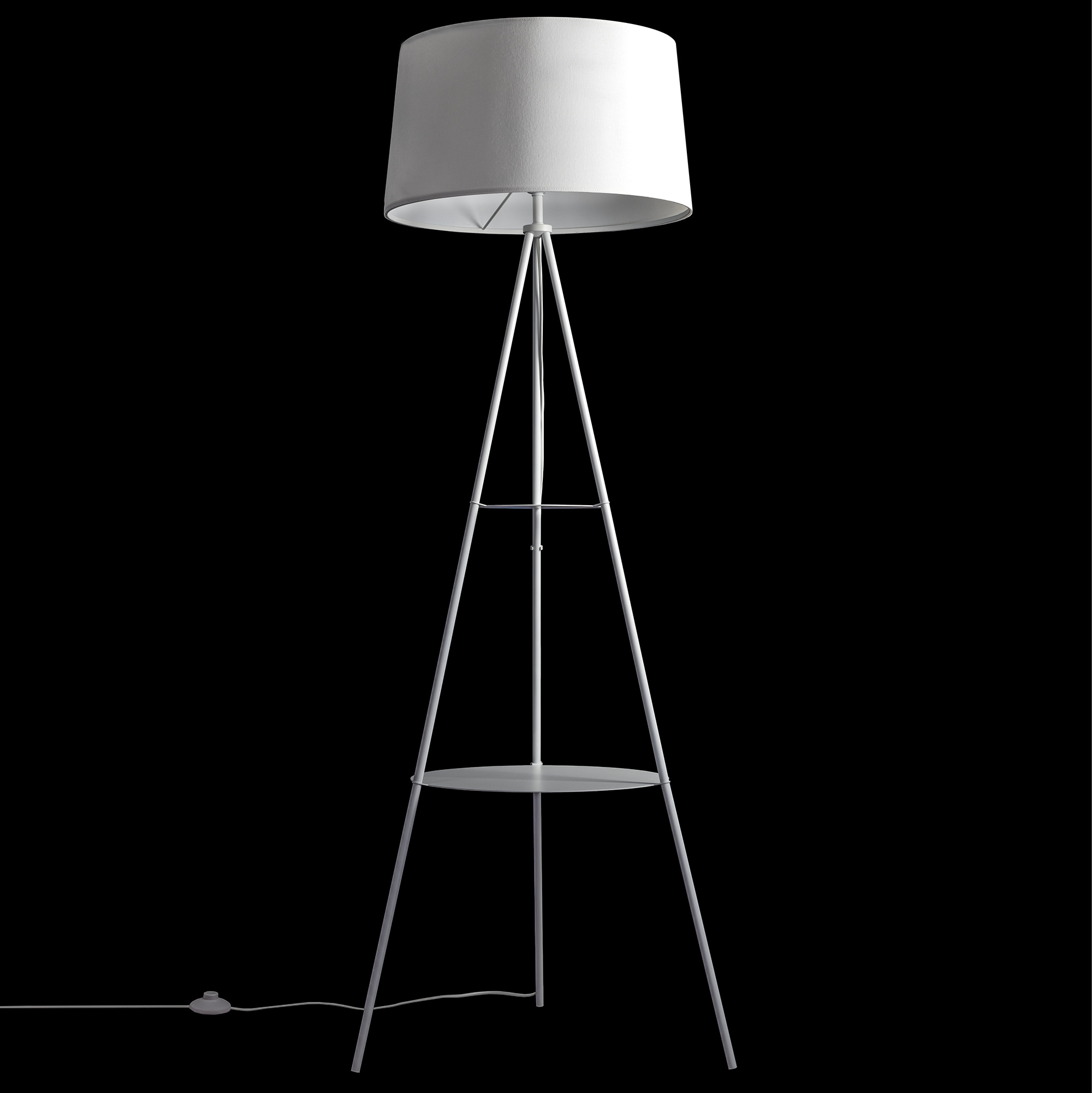 Citilux Рейнер CL806020 Торшер со столиком Белый арт. 89121