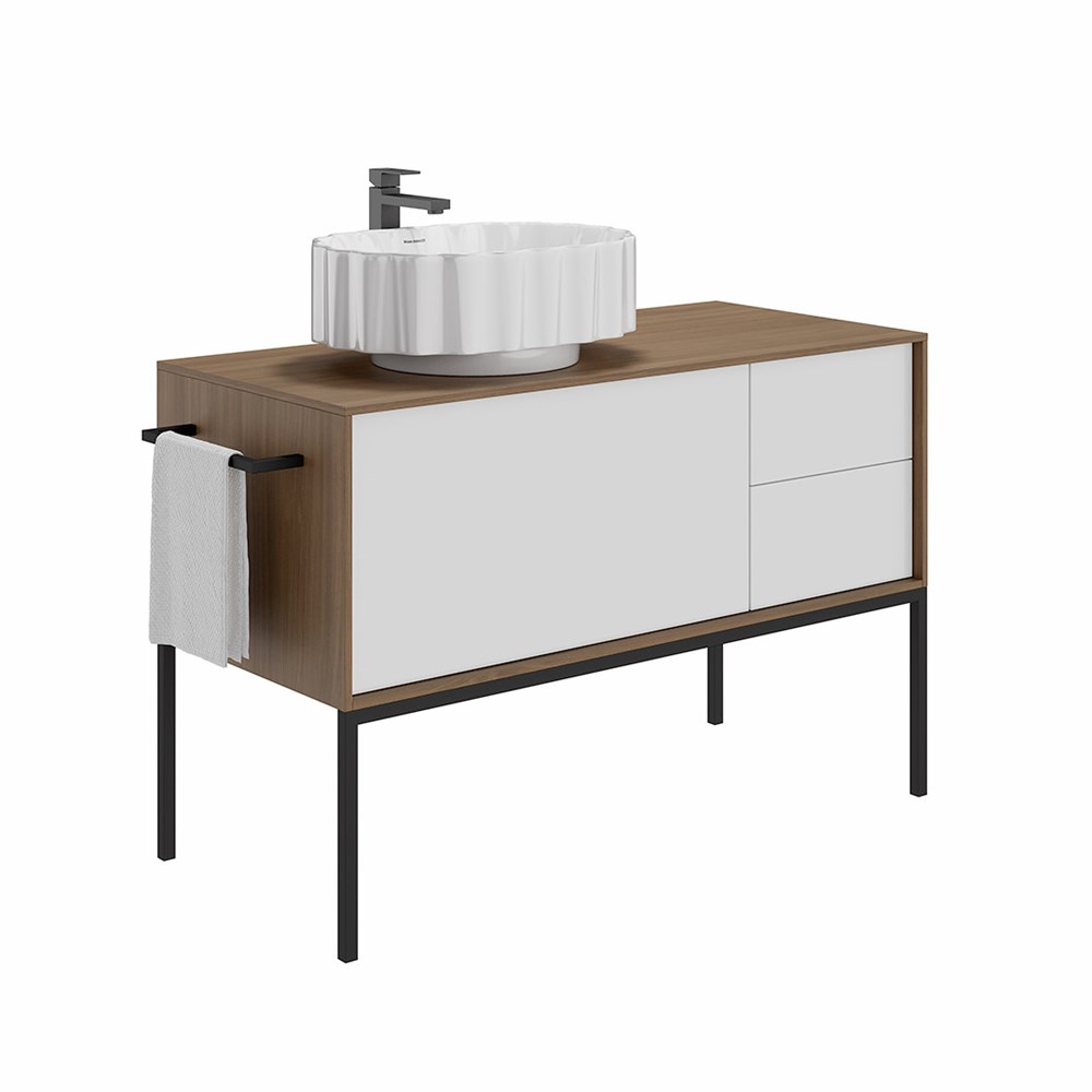 CC.wb.50/WHT Раковина ARTBASIN Conchiglia/АртБейзин Конкилья накладная 50, белая глянцевая арт. 117446