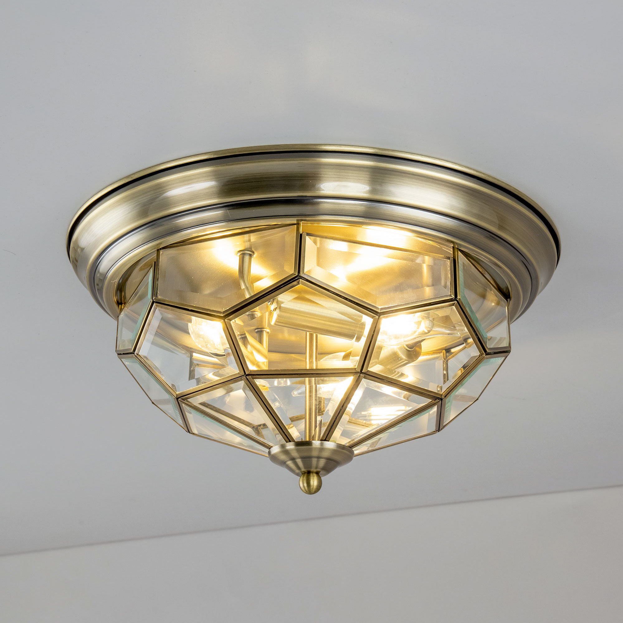 Citilux Витра-1 CL442530 Люстра потолочная витражная Бронза арт. 88277