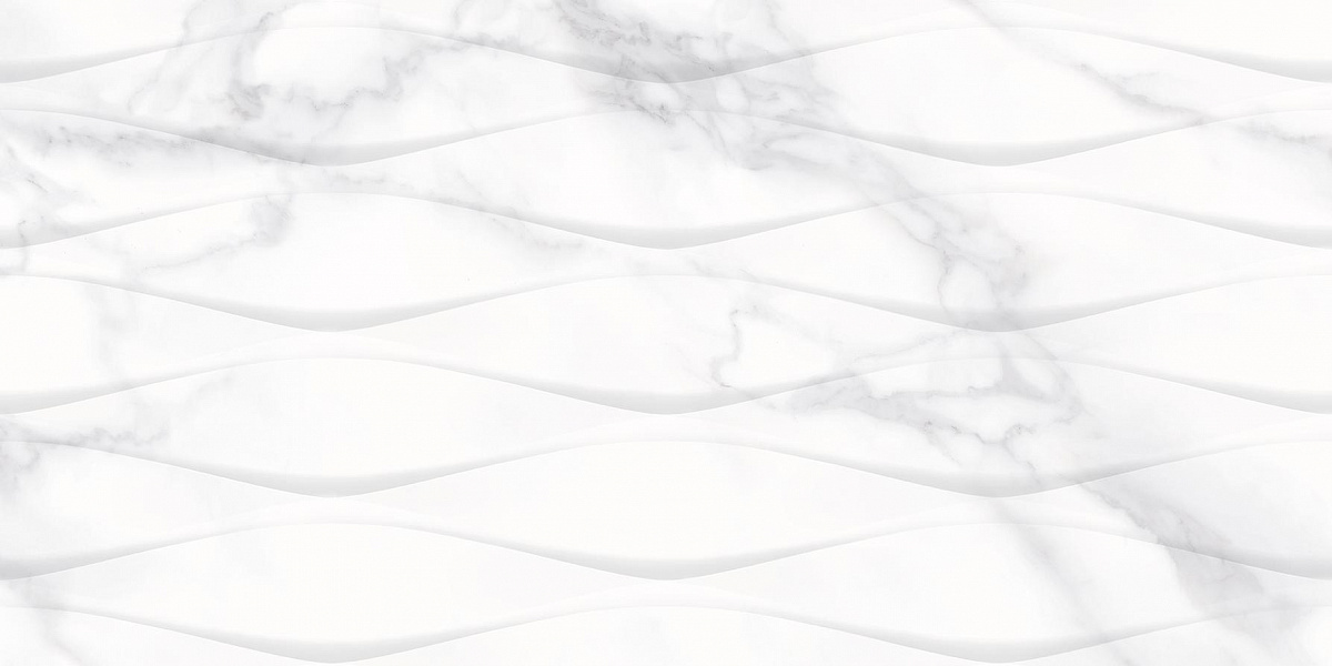 Керамическая плитка Калакатта серебро рельеф / Плитка 31,5*63 Calacatta silver rel 33