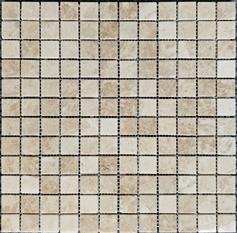 PIX 324 Cappucino, чип 23х23 мм, сетка 305х305х4 мм, Полированная