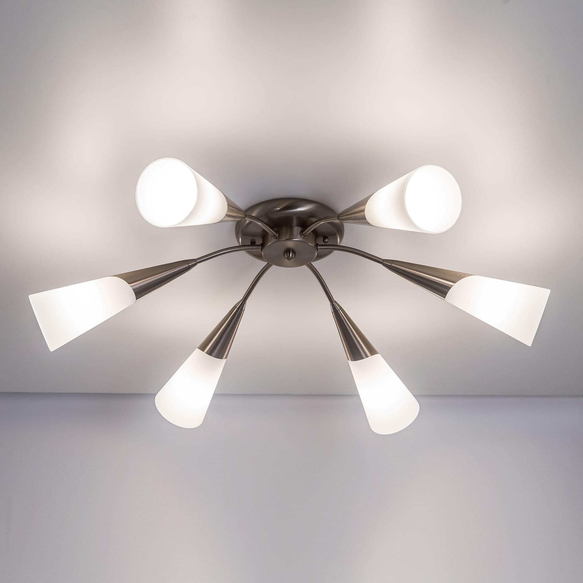 Citilux Фокус CL103161 Люстра потолочная Матовый Хром арт. 88346