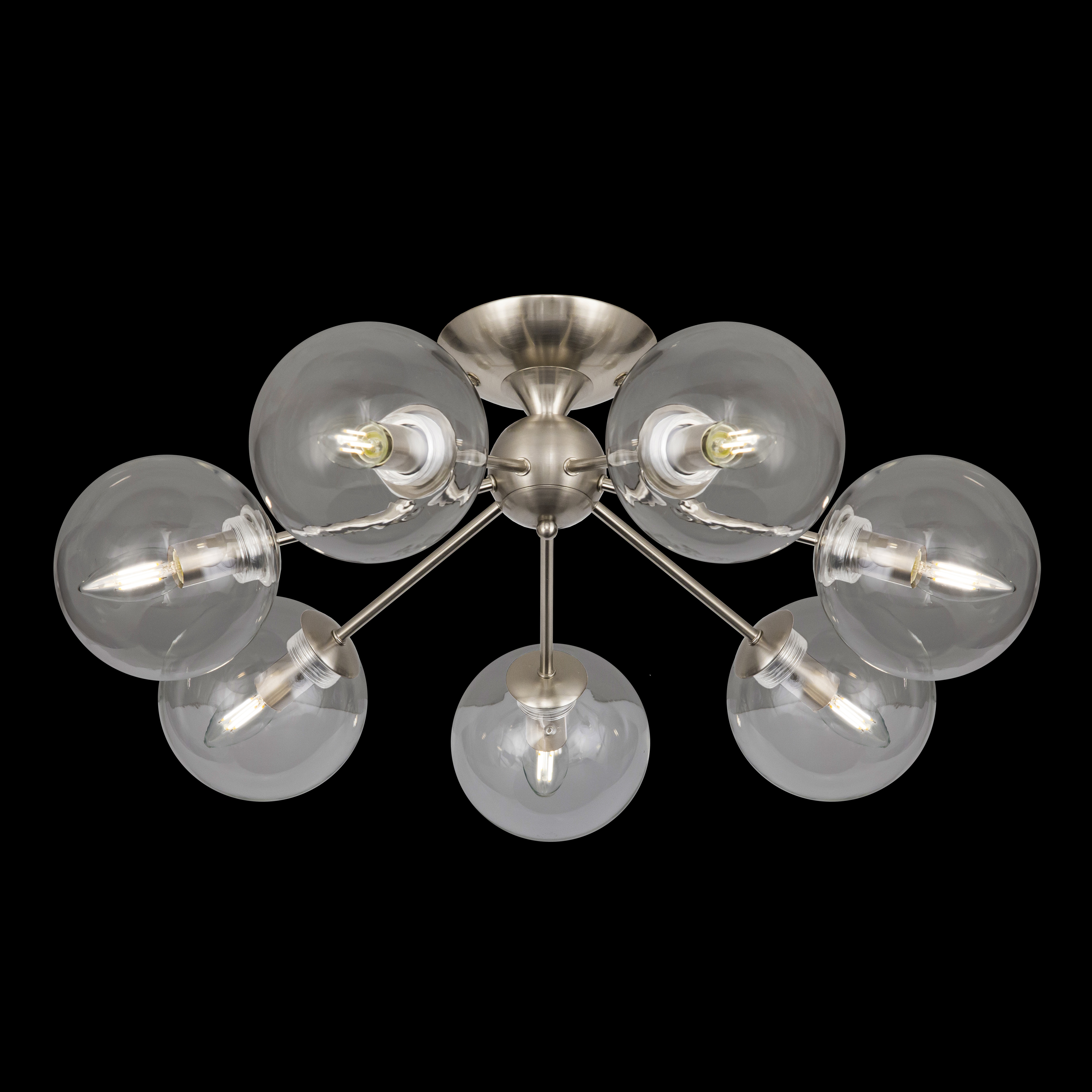 Citilux Томми CL102171 Люстра потолочная Матовый Хром арт. 88514