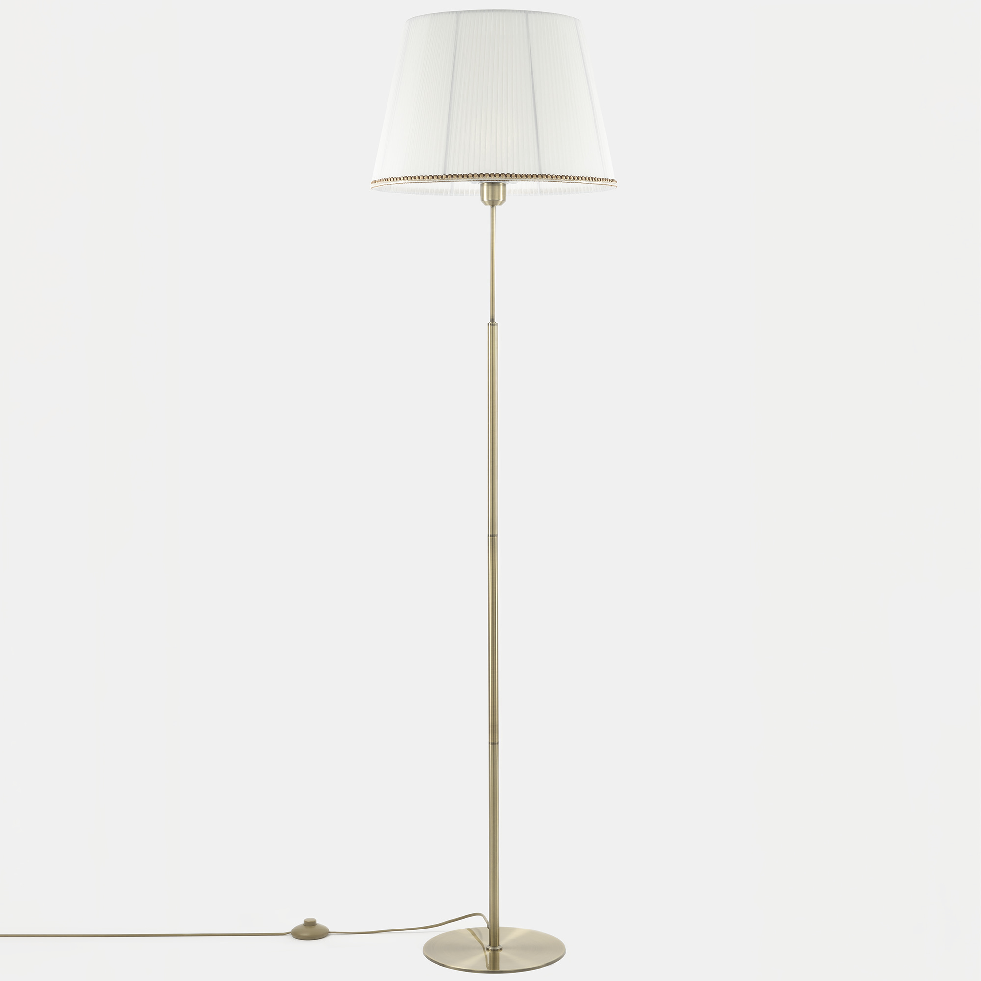 Citilux Линц CL402980 Торшер бронза с белым абажуром арт. 89025