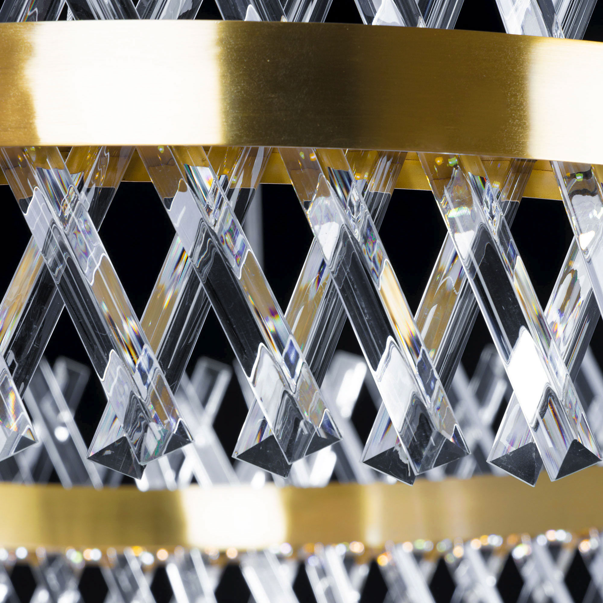 Citilux Ричард CL336103 LED Люстра хрустальная с пультом Бронза арт. 88882