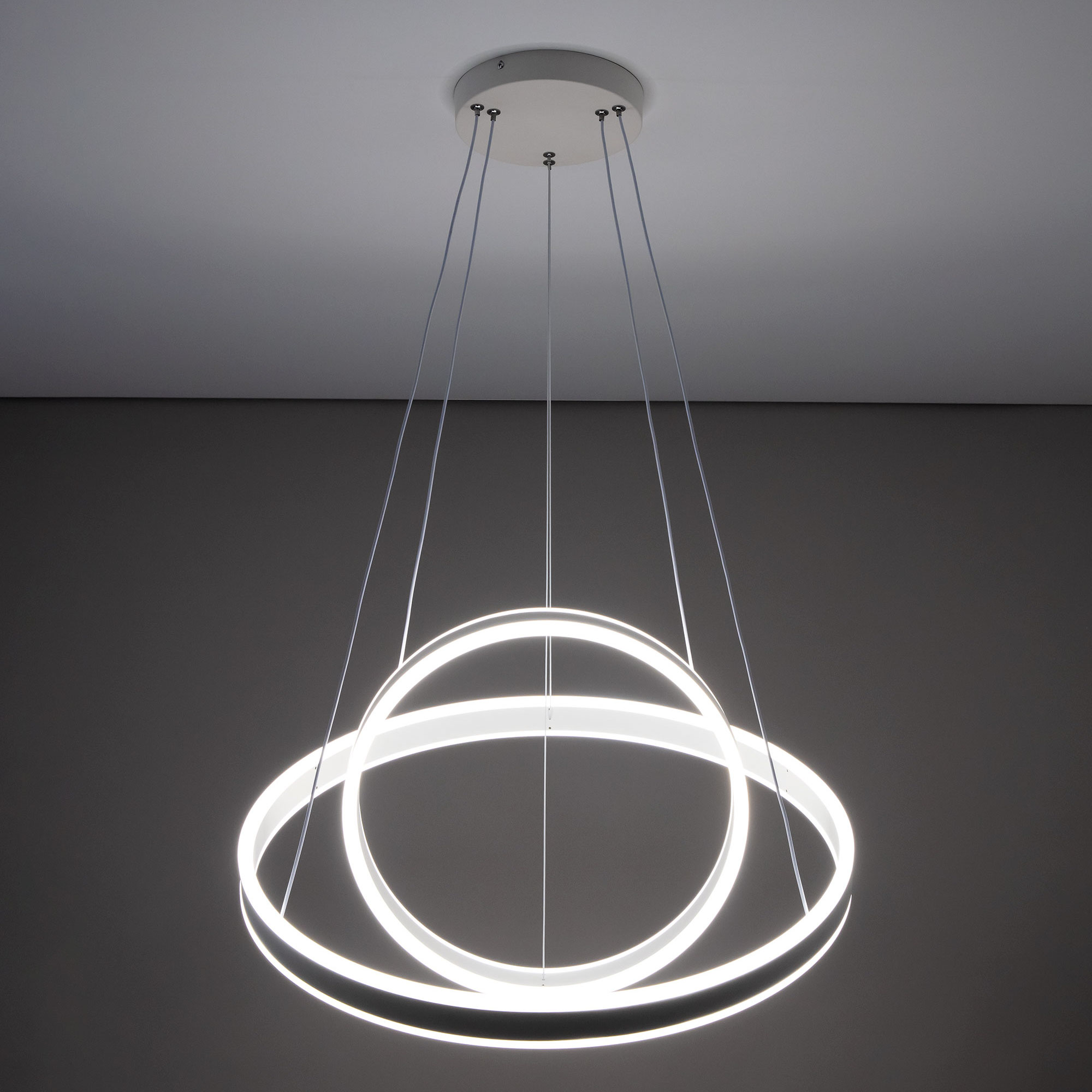 Citilux Дуэт CL719640 LED Люстра подвесная с пультом Белая арт. 88806