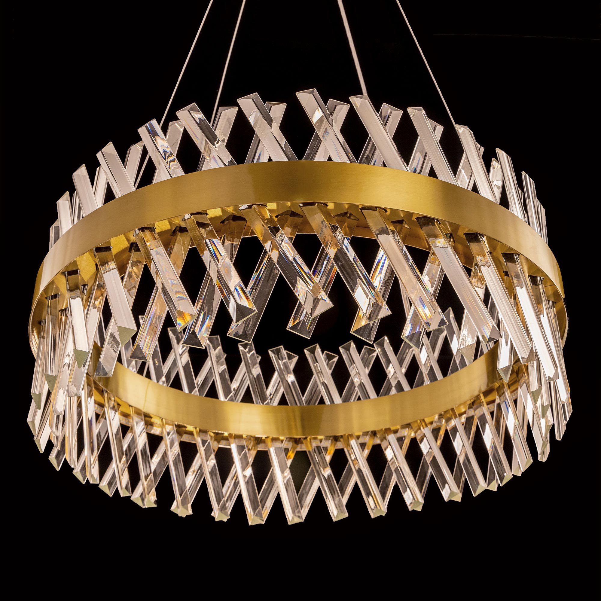 Citilux Ричард CL336063 LED Люстра хрустальная с пультом Бронза арт. 88865