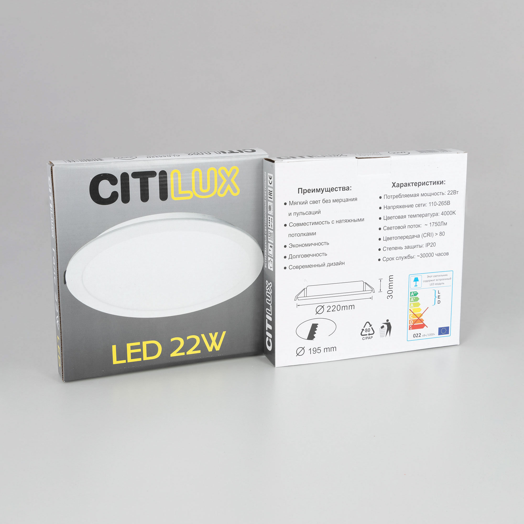 Citilux Галс CL5516N Светильник накладной светодиодный арт. 88921