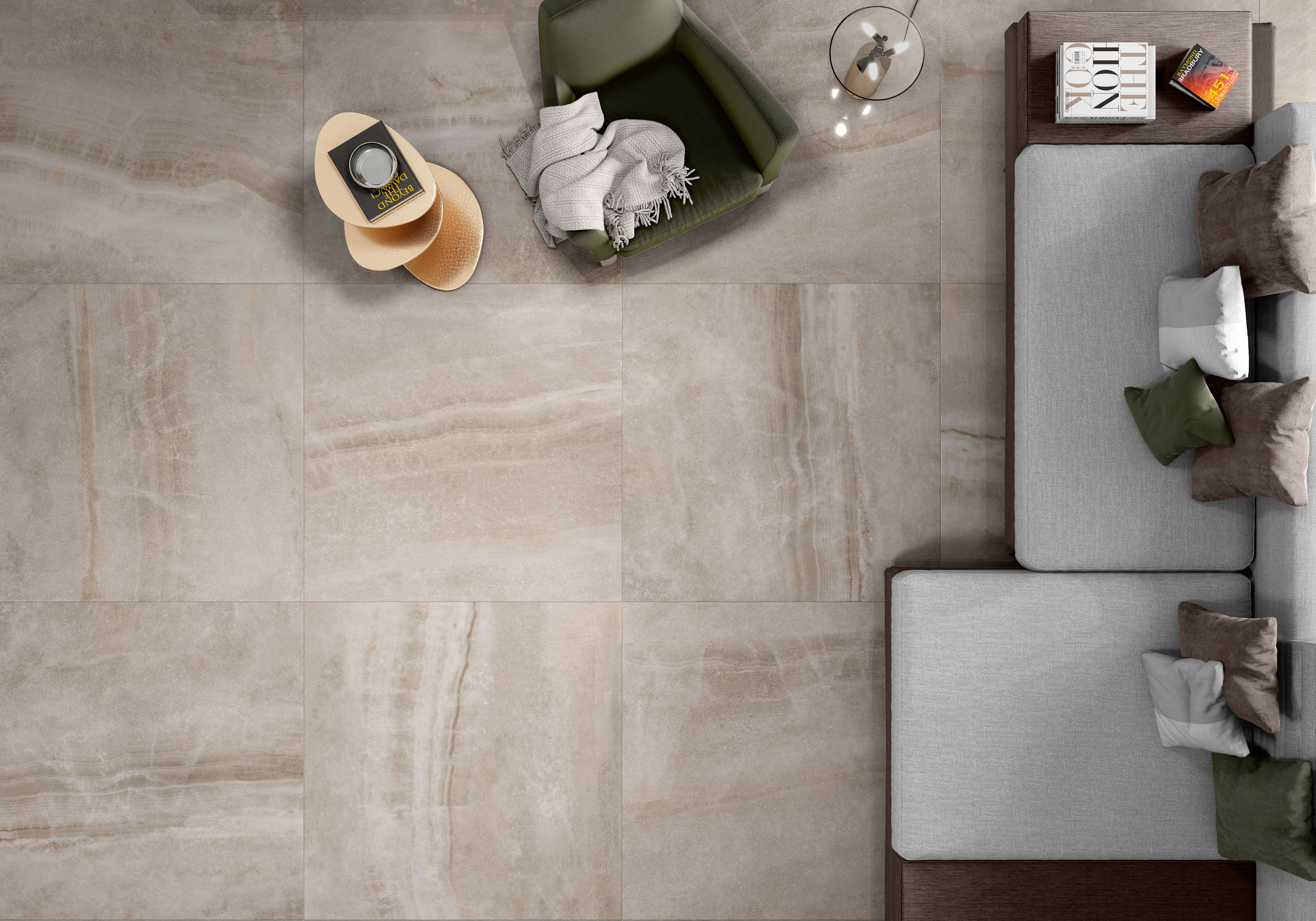 Плитка Pamesa Cr.Bracciano Umber 60x120 Leviglass (1,44 кв.м.)